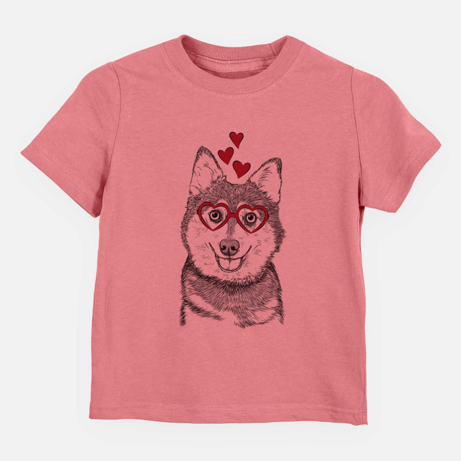 Valentine Tellie the Alaskan Klee Kai - Kids/Youth/Toddler Shirt