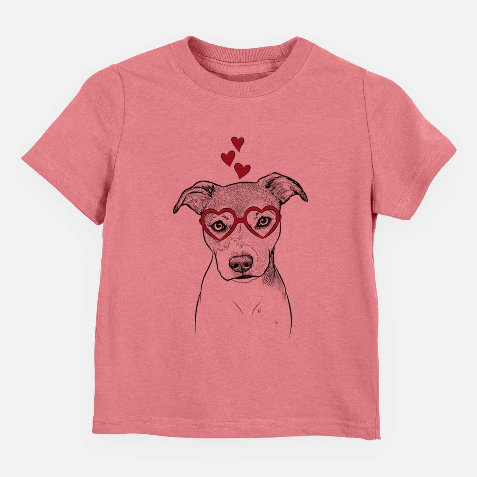 Valentine Tula the American Staffordshire Terrier Heeler Mix - Kids/Youth/Toddler Shirt