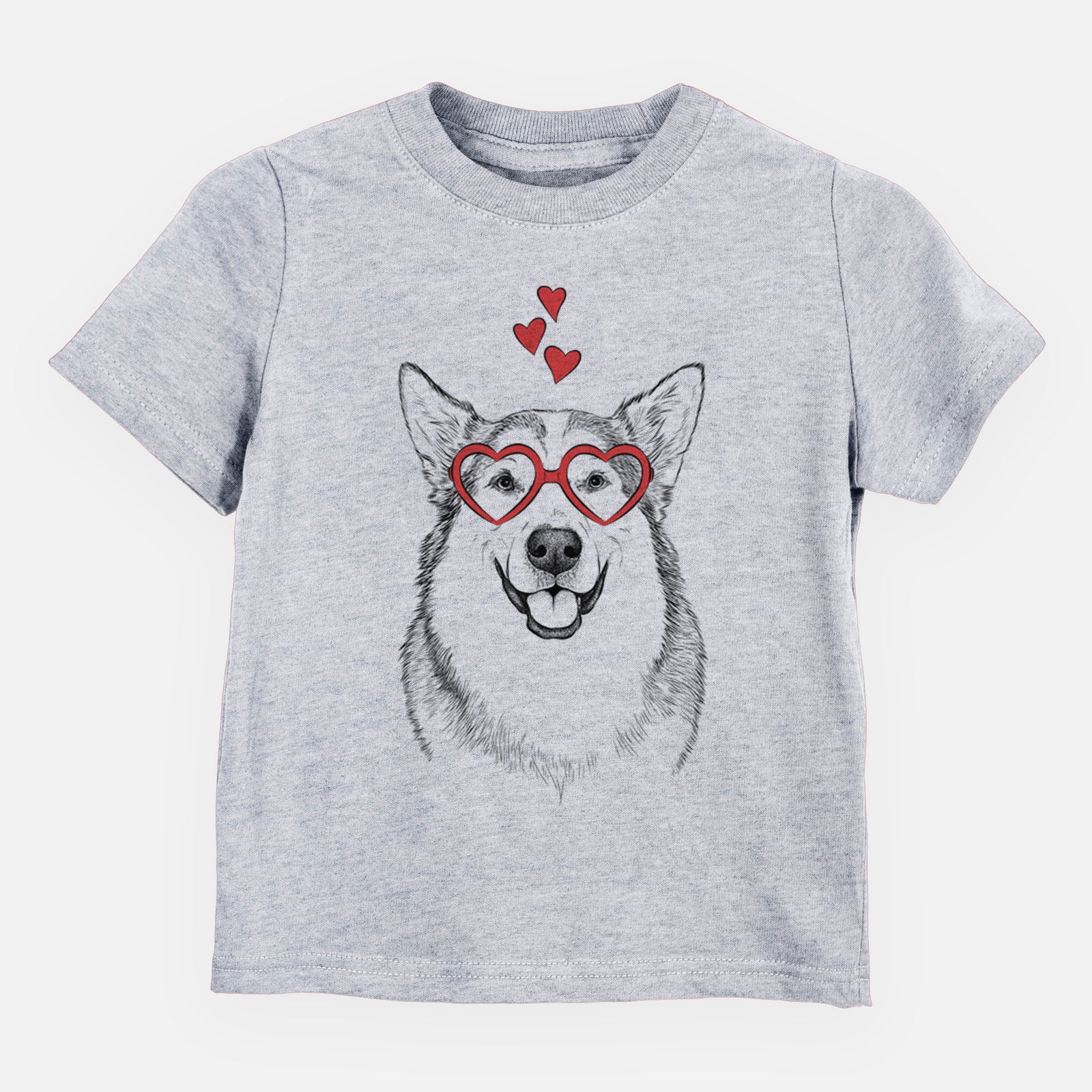 Valentine Vader the Alaskan Malamute - Kids/Youth/Toddler Shirt