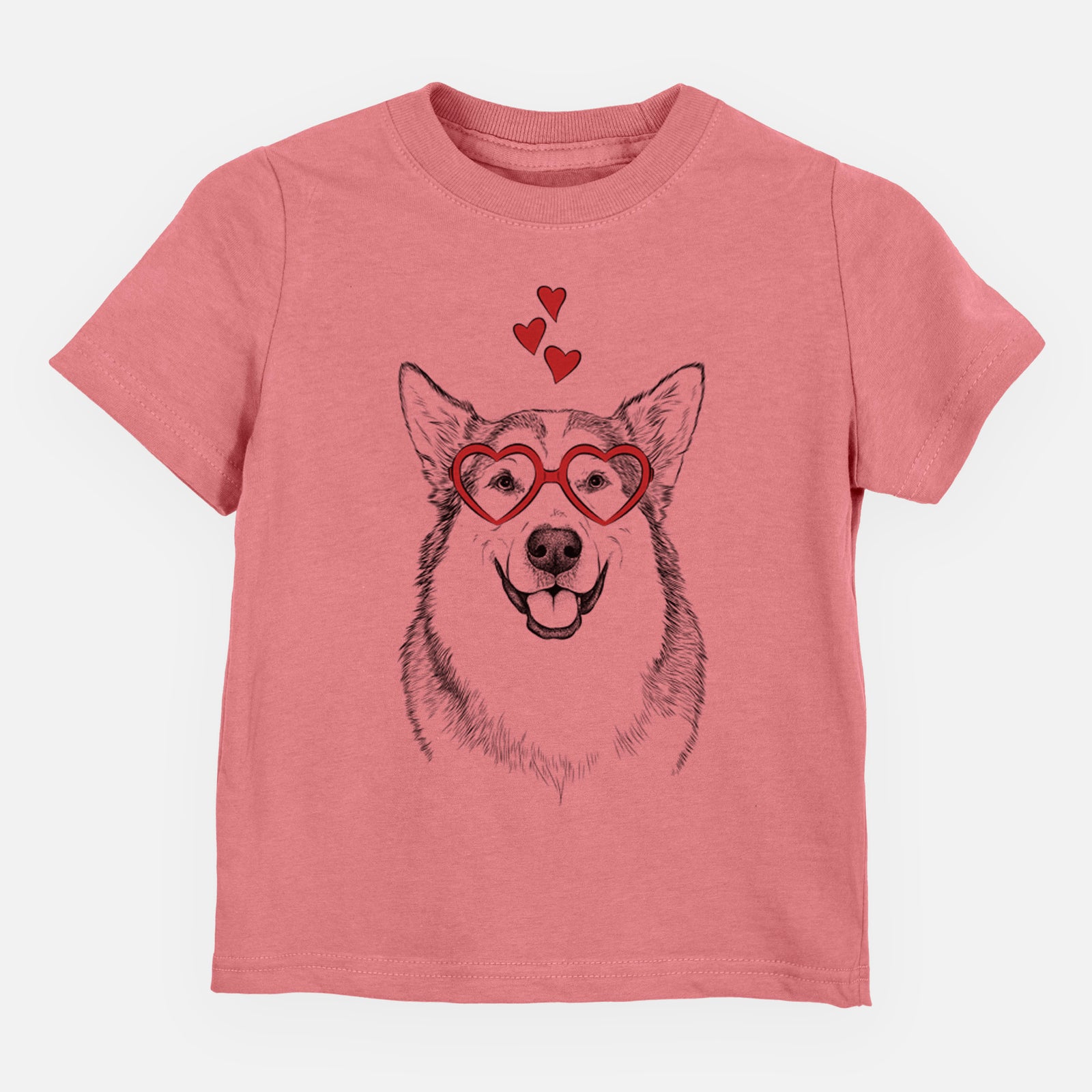 Valentine Vader the Alaskan Malamute - Kids/Youth/Toddler Shirt