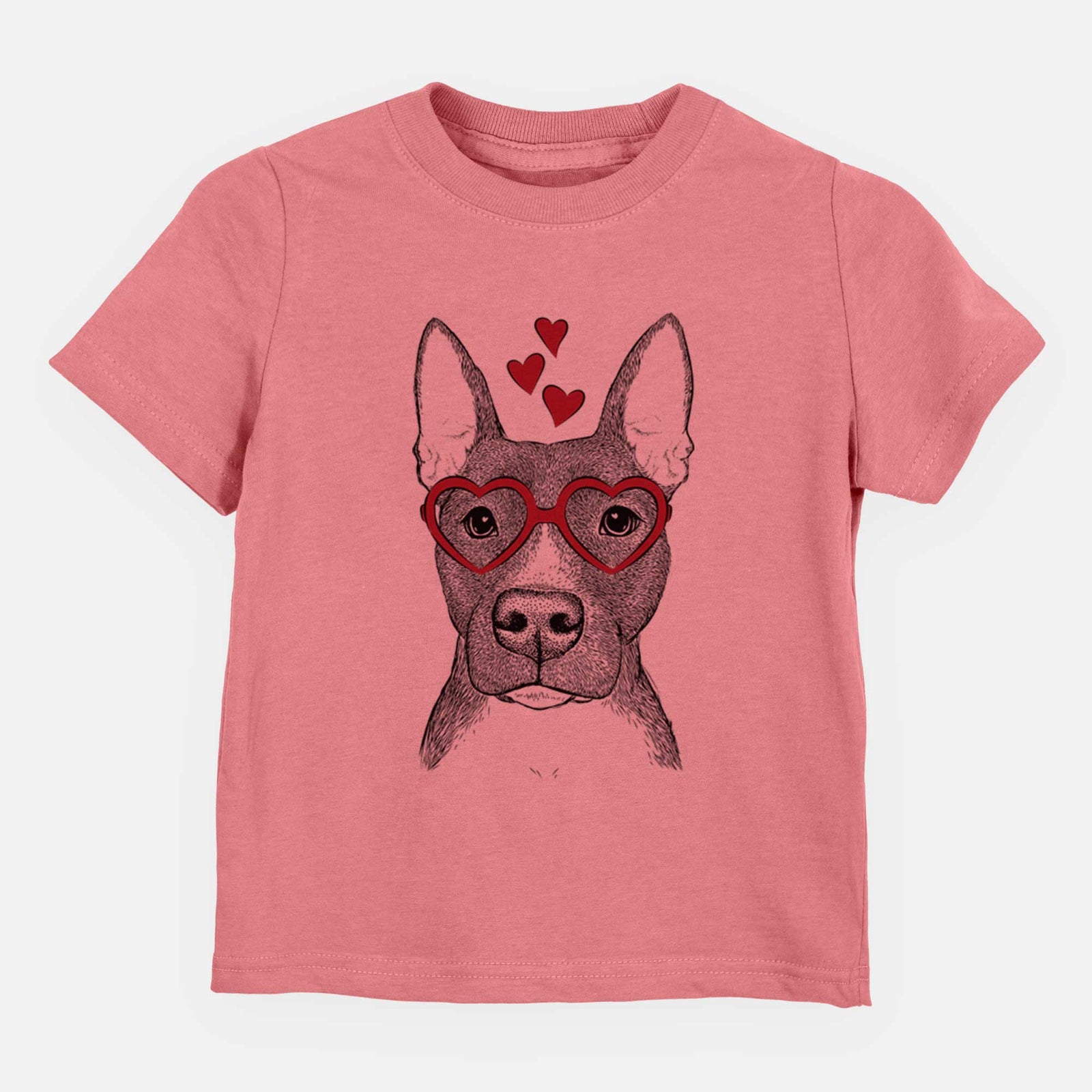 Valentine Violet the Pitbull - Kids/Youth/Toddler Shirt