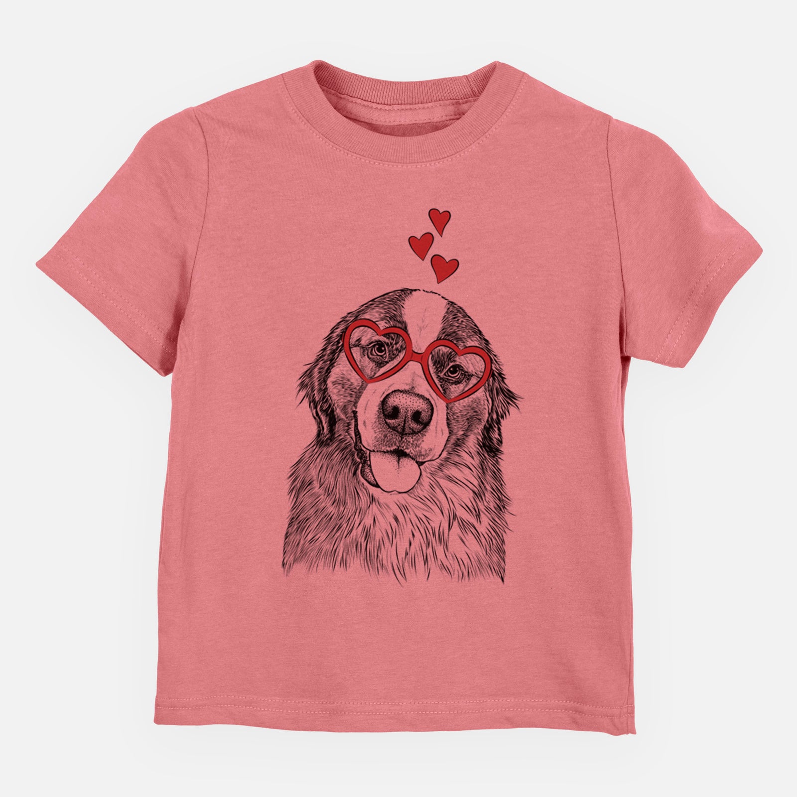 Valentine Walter the Bernese Mountain Dog Mix - Kids/Youth/Toddler Shirt