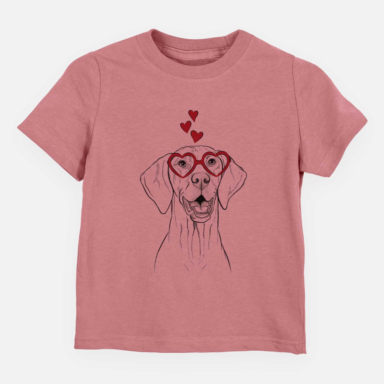 Valentine Wesley the Vizsla - Kids/Youth/Toddler Shirt