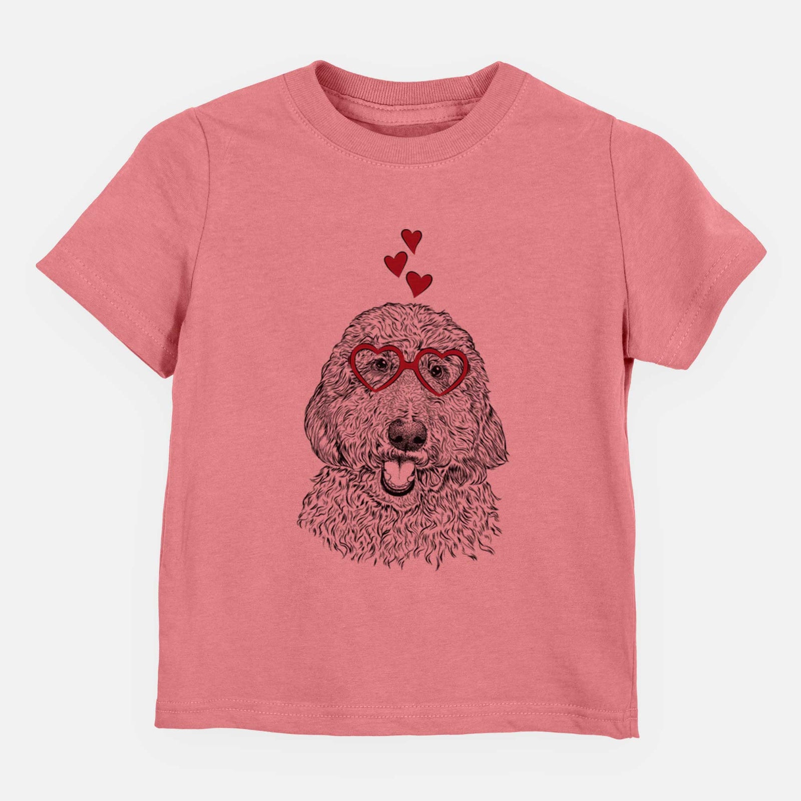 Valentine Whisper the Goldendoodle - Kids/Youth/Toddler Shirt
