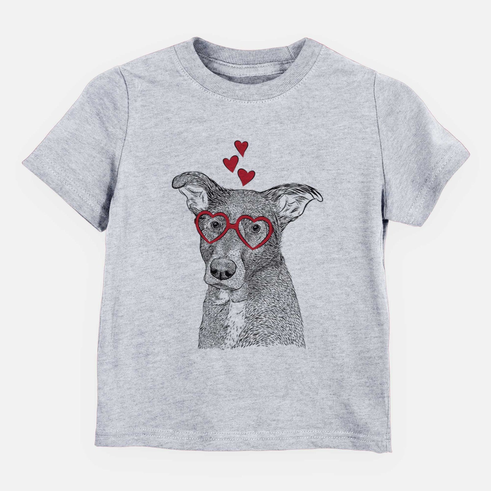 Valentine Wilbur the Shepherd Mix - Kids/Youth/Toddler Shirt