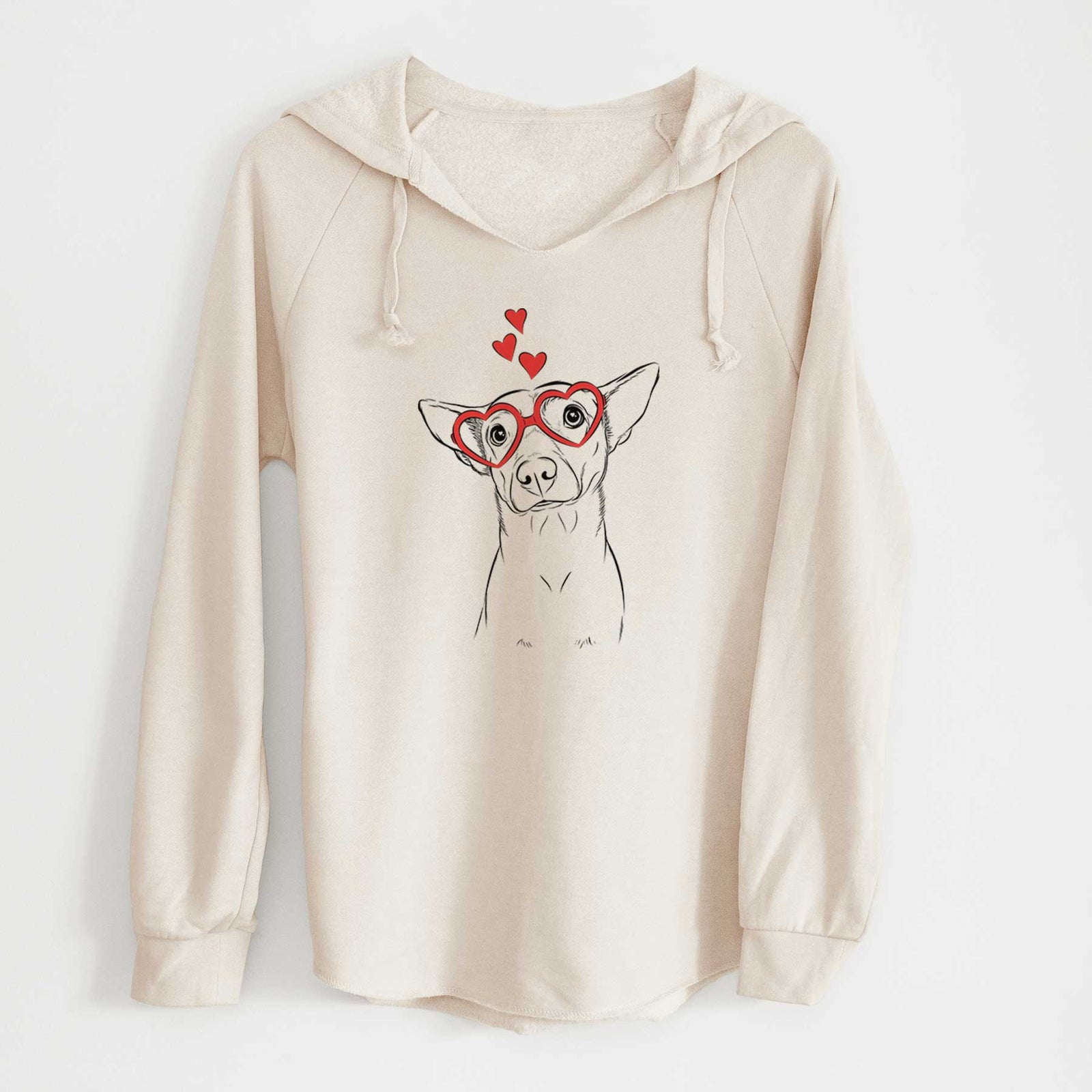 Valentine Yogi the Mixed Breed - Cali Wave Hooded Sweatshirt