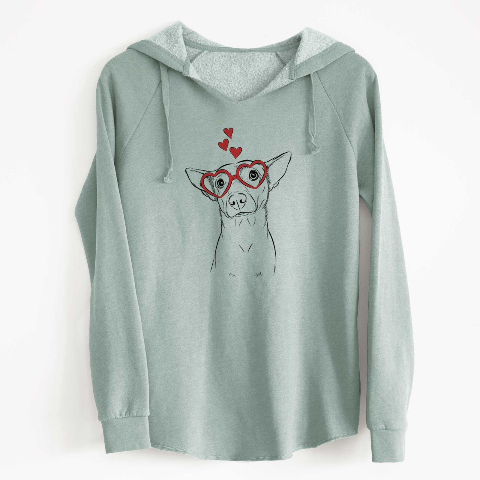 Valentine Yogi the Mixed Breed - Cali Wave Hooded Sweatshirt