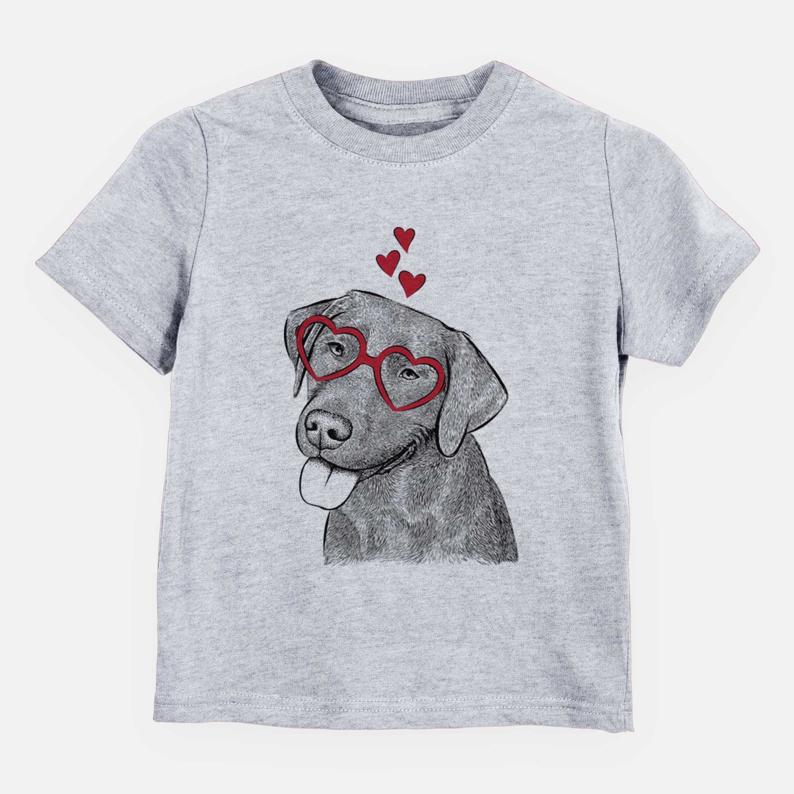 Valentine Zeppelin the Black Labrador - Kids/Youth/Toddler Shirt