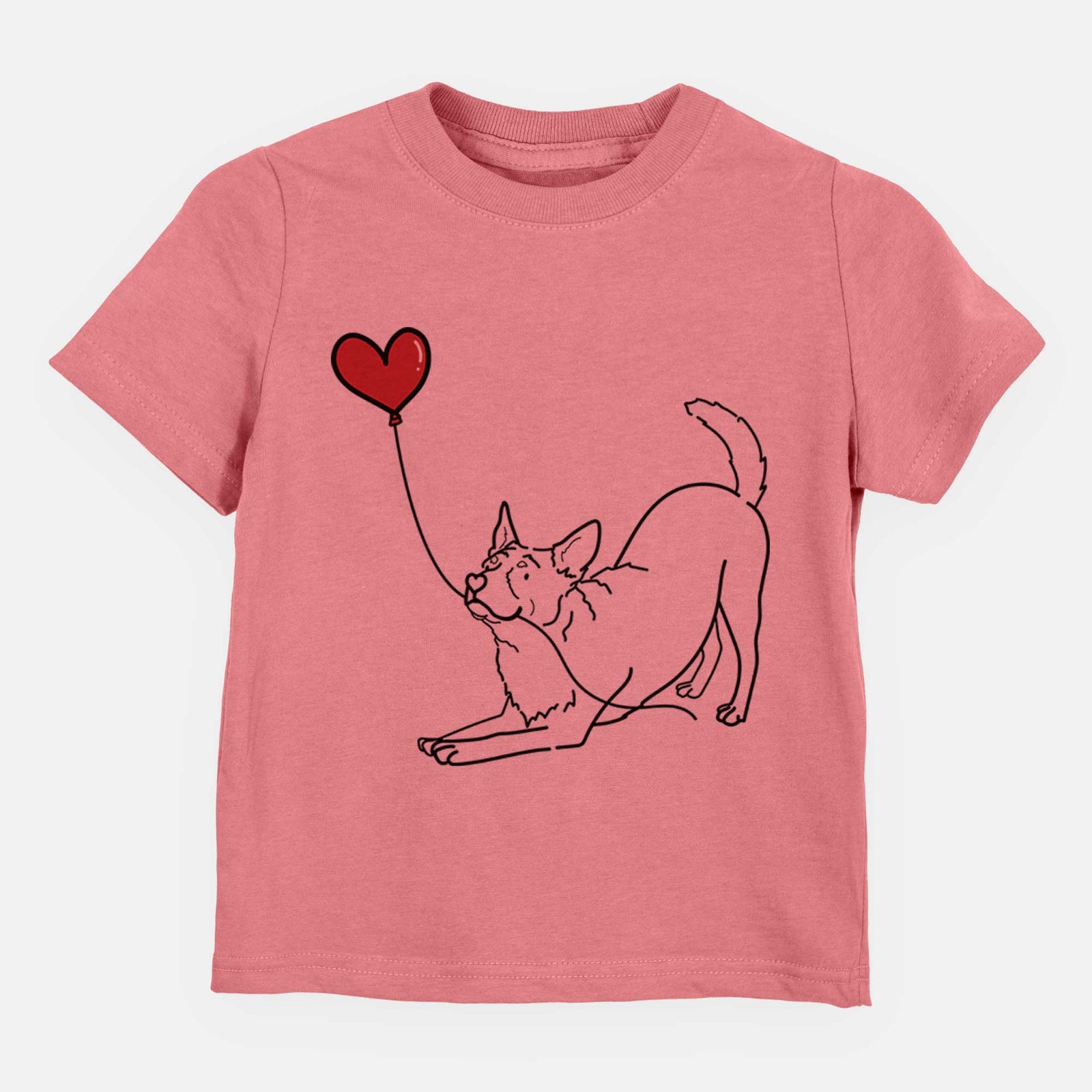 Australian Cattle Dog Heart String - Kids/Youth/Toddler Shirt