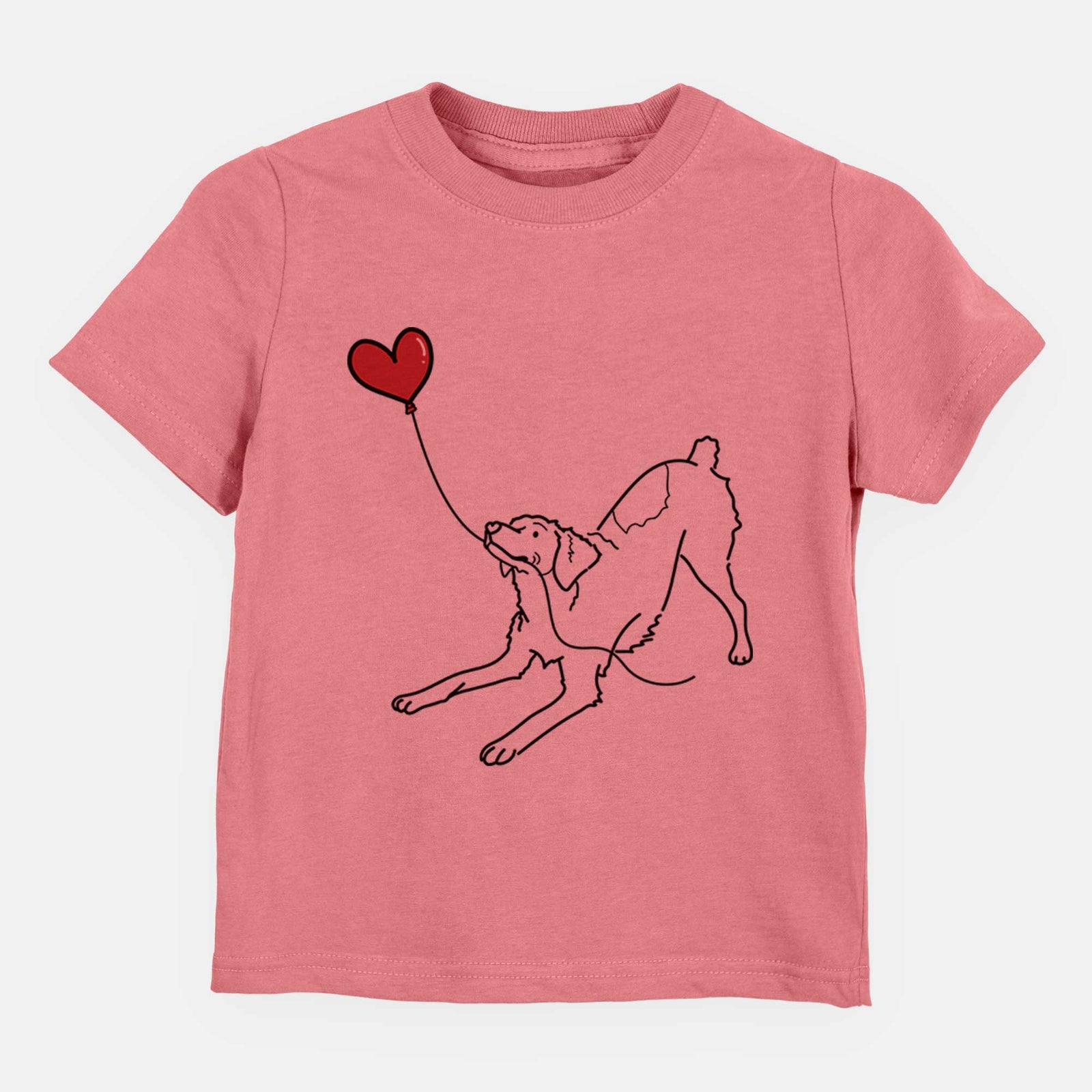 Brittany Spaniel Heart String - Kids/Youth/Toddler Shirt