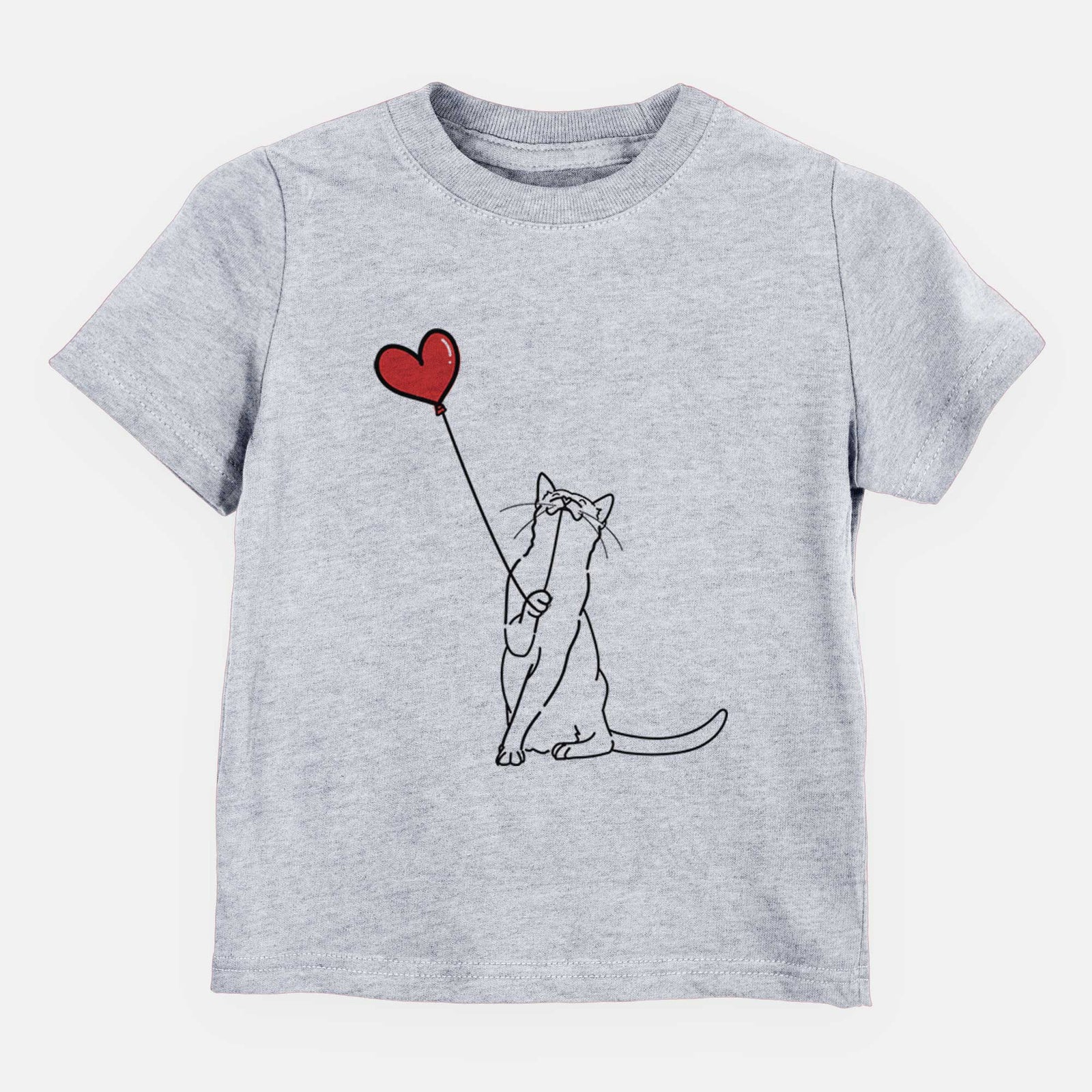 Cat Heart String - Kids/Youth/Toddler Shirt
