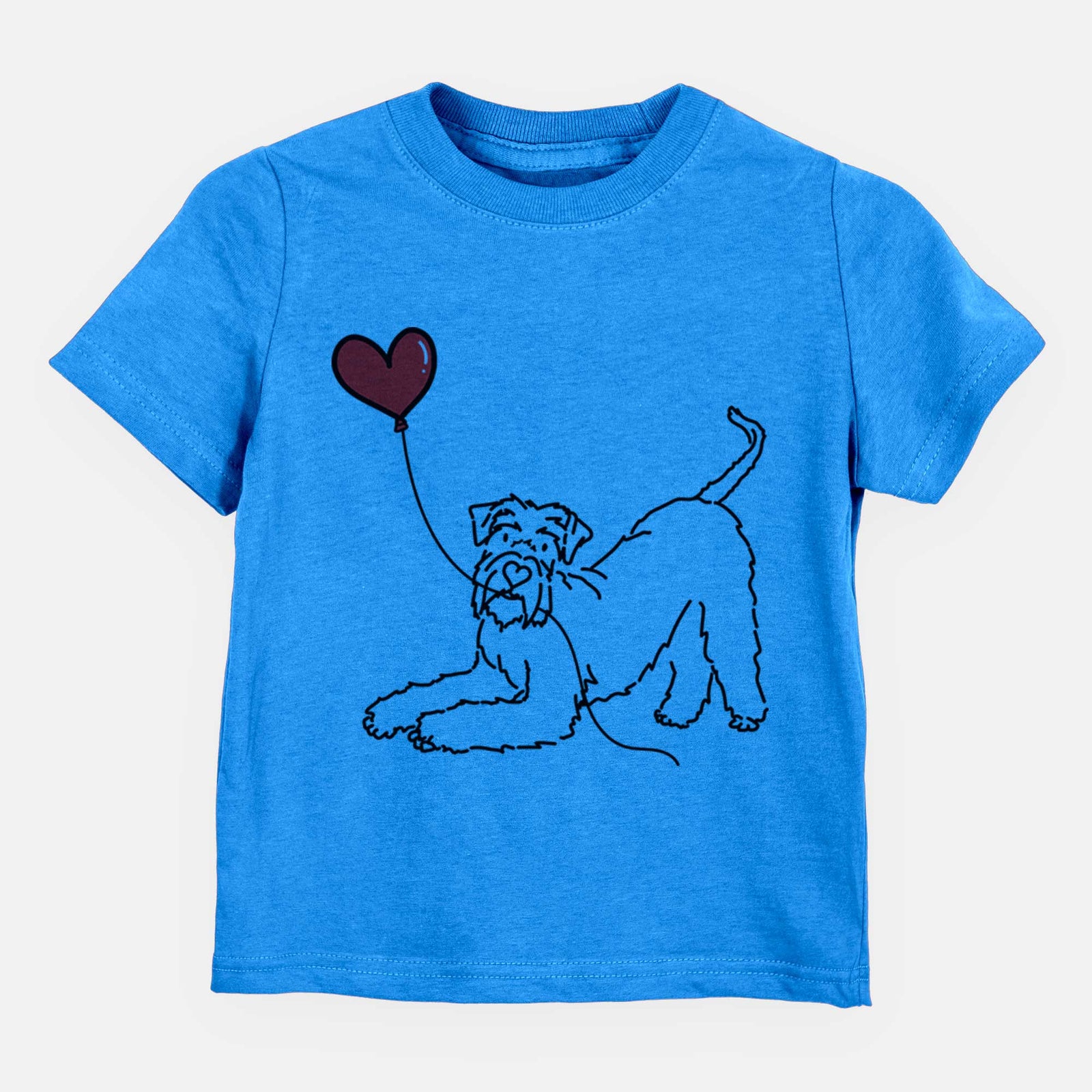 Giant Schnauzer Heart String - Kids/Youth/Toddler Shirt
