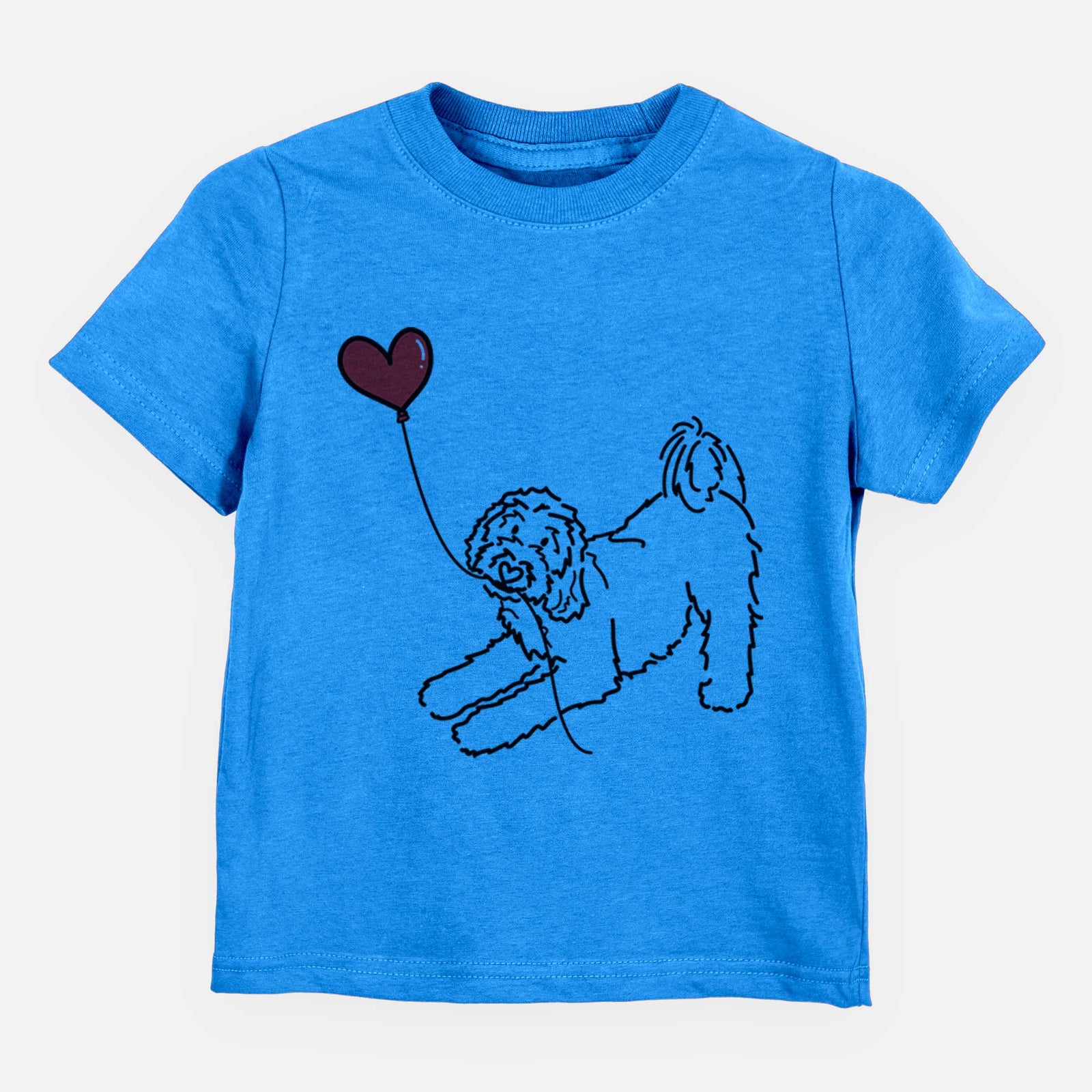 Goldendoodle Heart String - Kids/Youth/Toddler Shirt
