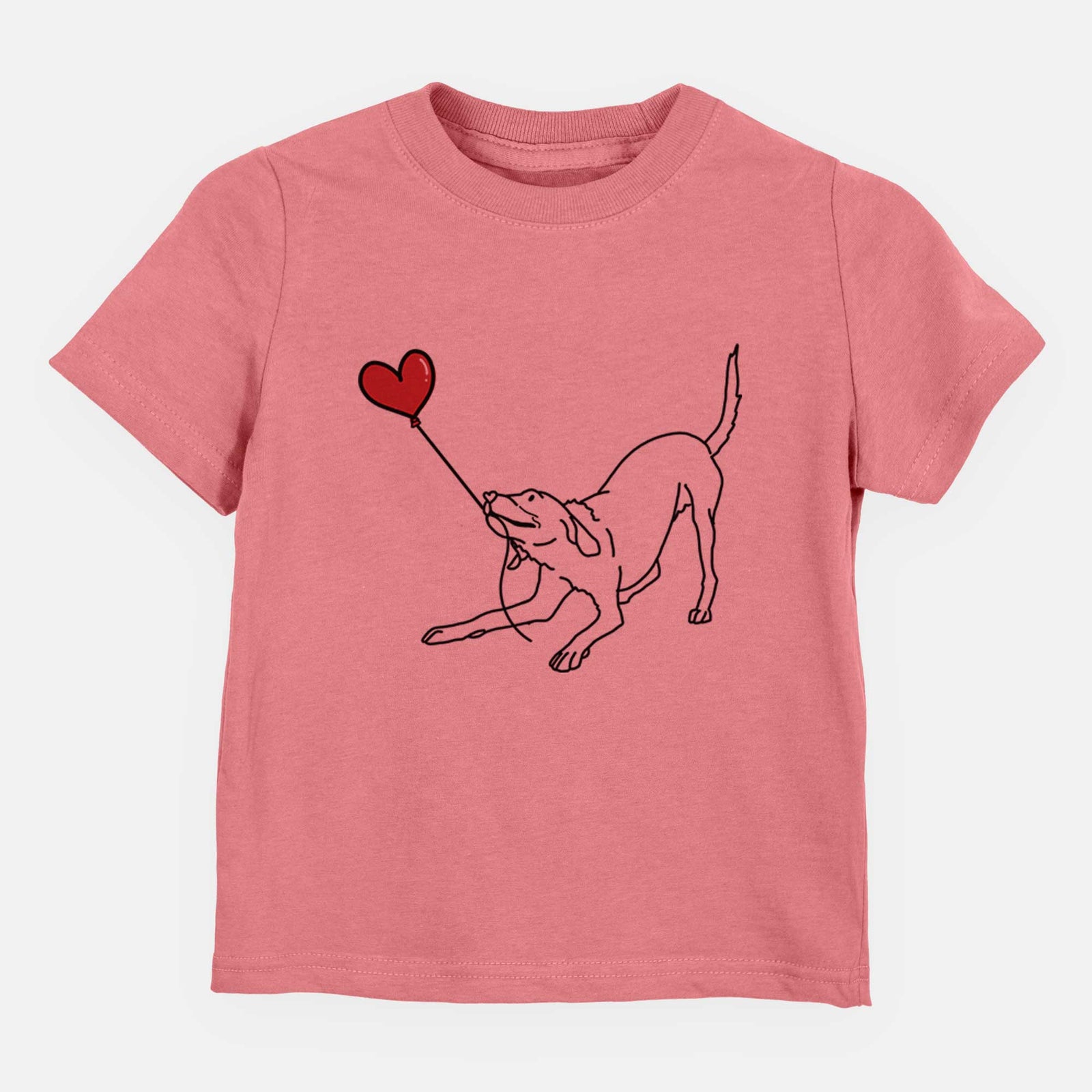 Labrador Retriever Heart String - Kids/Youth/Toddler Shirt