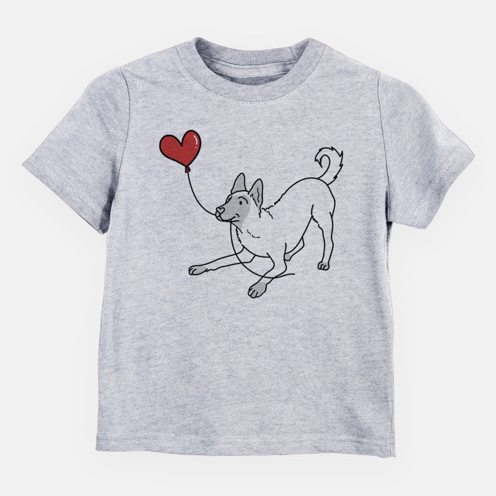 Belgian Malinois Heart String - Kids/Youth/Toddler Shirt