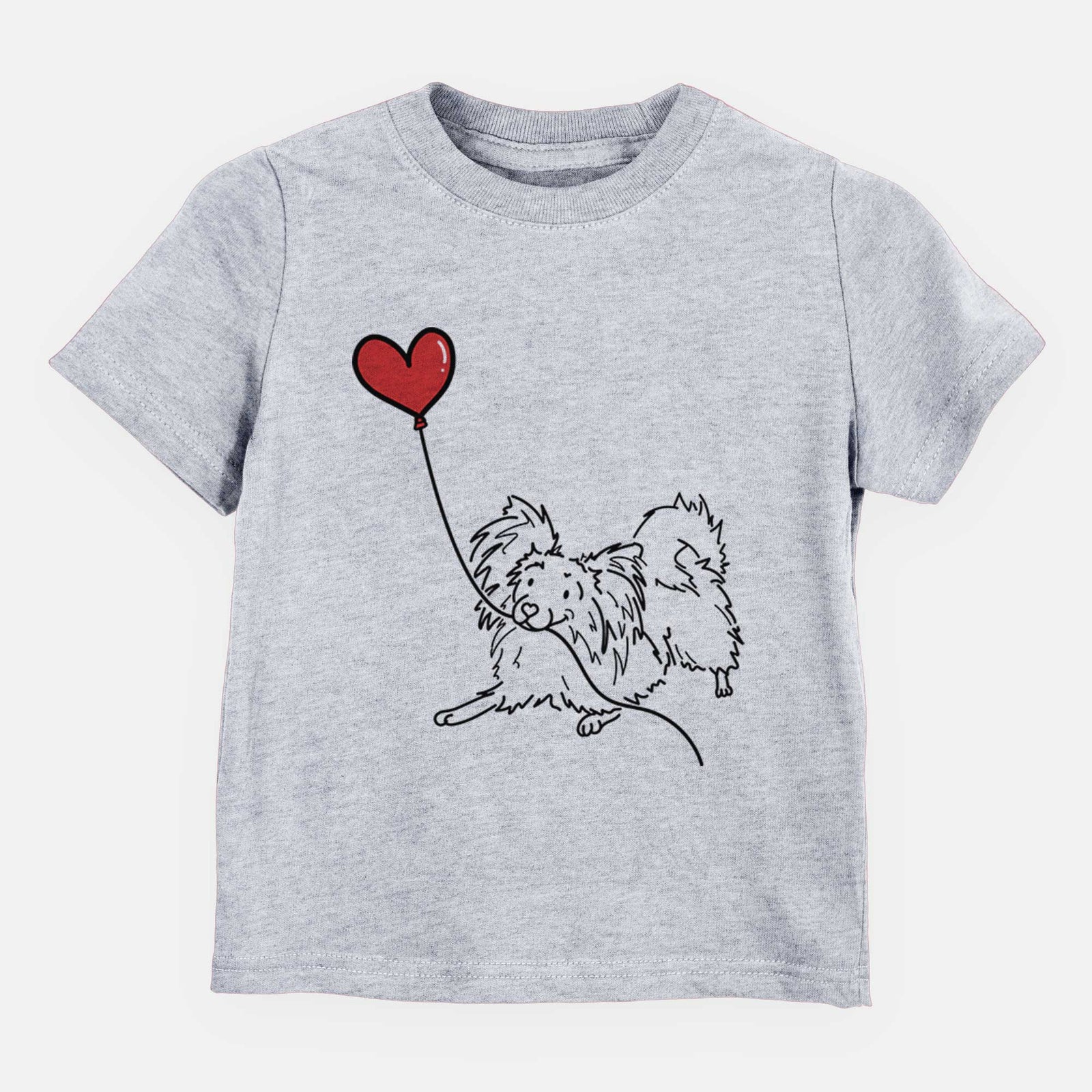 Papillon Heart String - Kids/Youth/Toddler Shirt