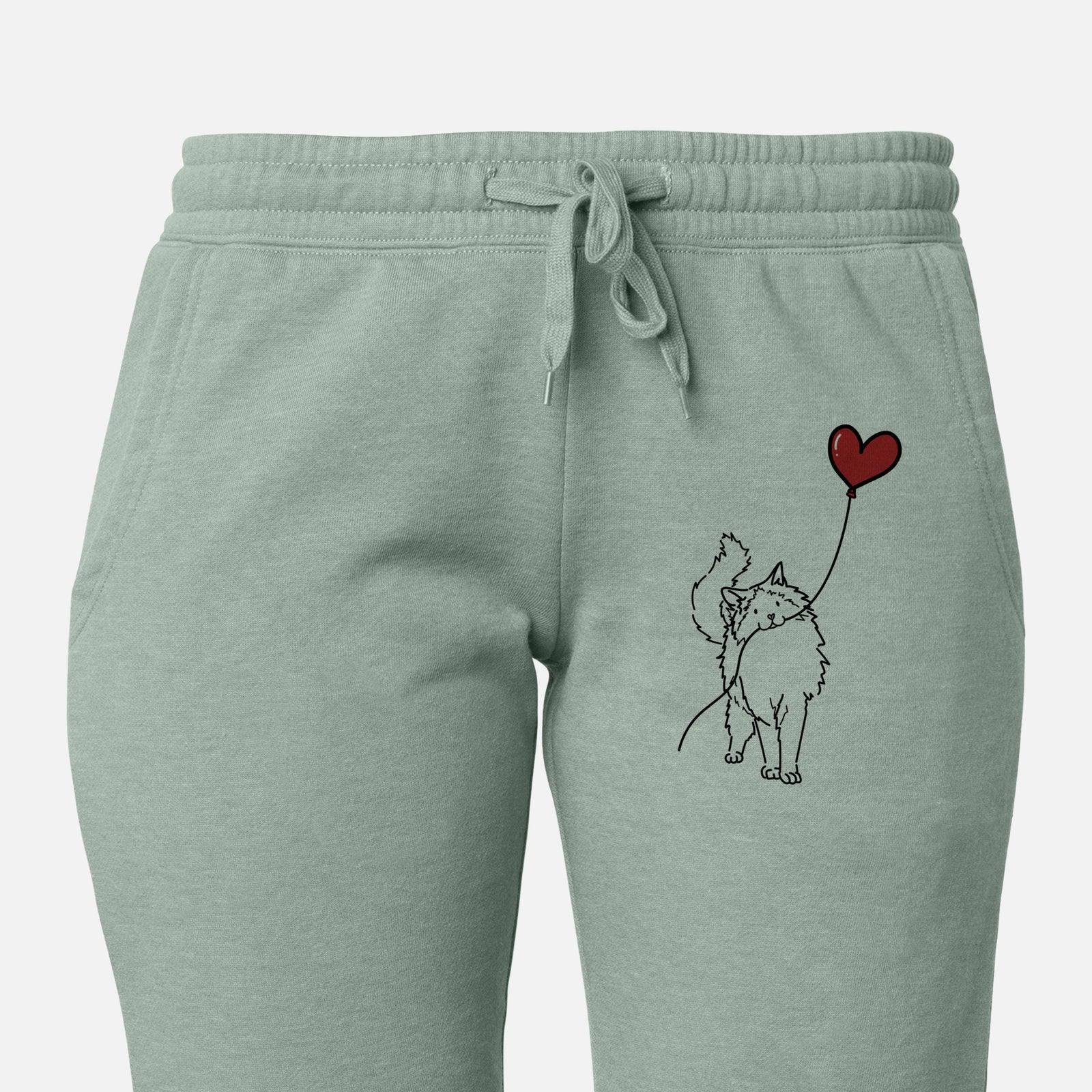 Ragdoll Cat Heart String - Women's Cali Wave Joggers
