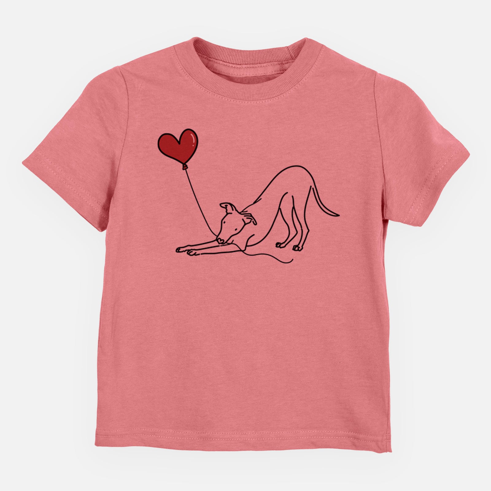 Whippet Heart String - Kids/Youth/Toddler Shirt