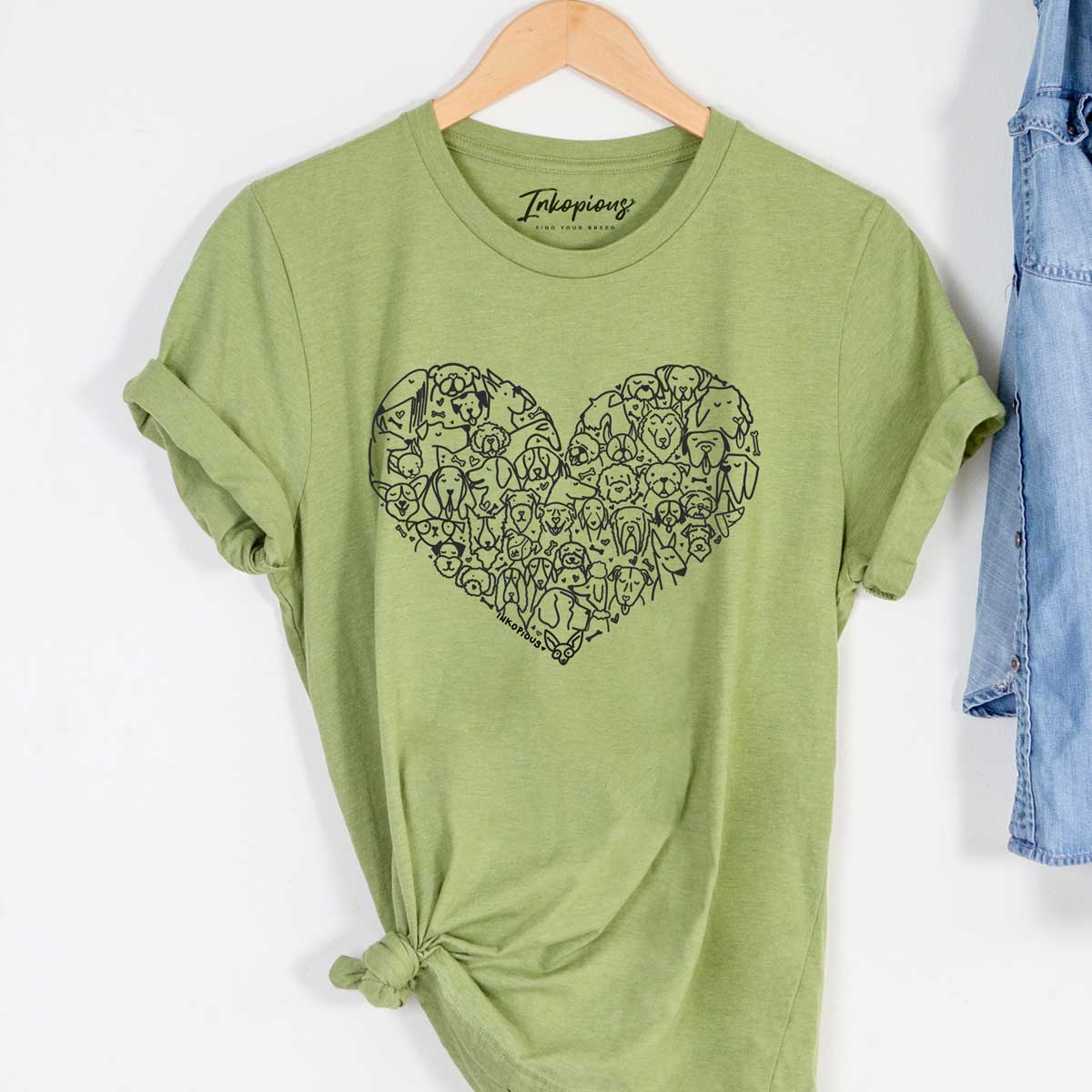 Heart Full of Dogs - Unisex Crewneck