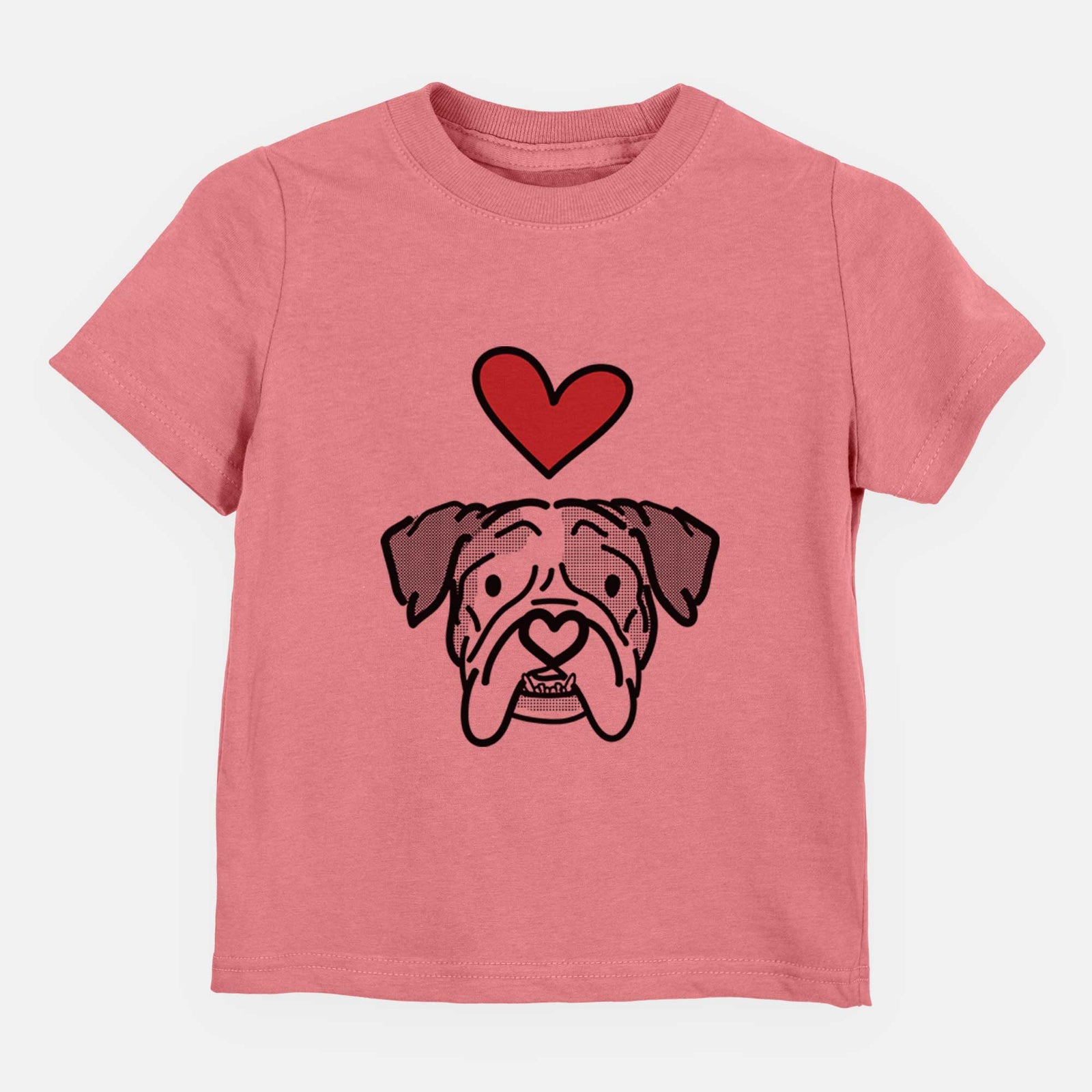 Love Always English Bulldog - Bailey - Kids/Youth/Toddler Shirt