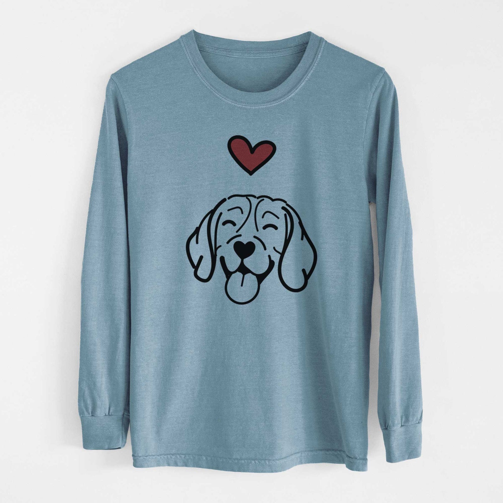 Love Always Beagle - Heavyweight 100% Cotton Long Sleeve