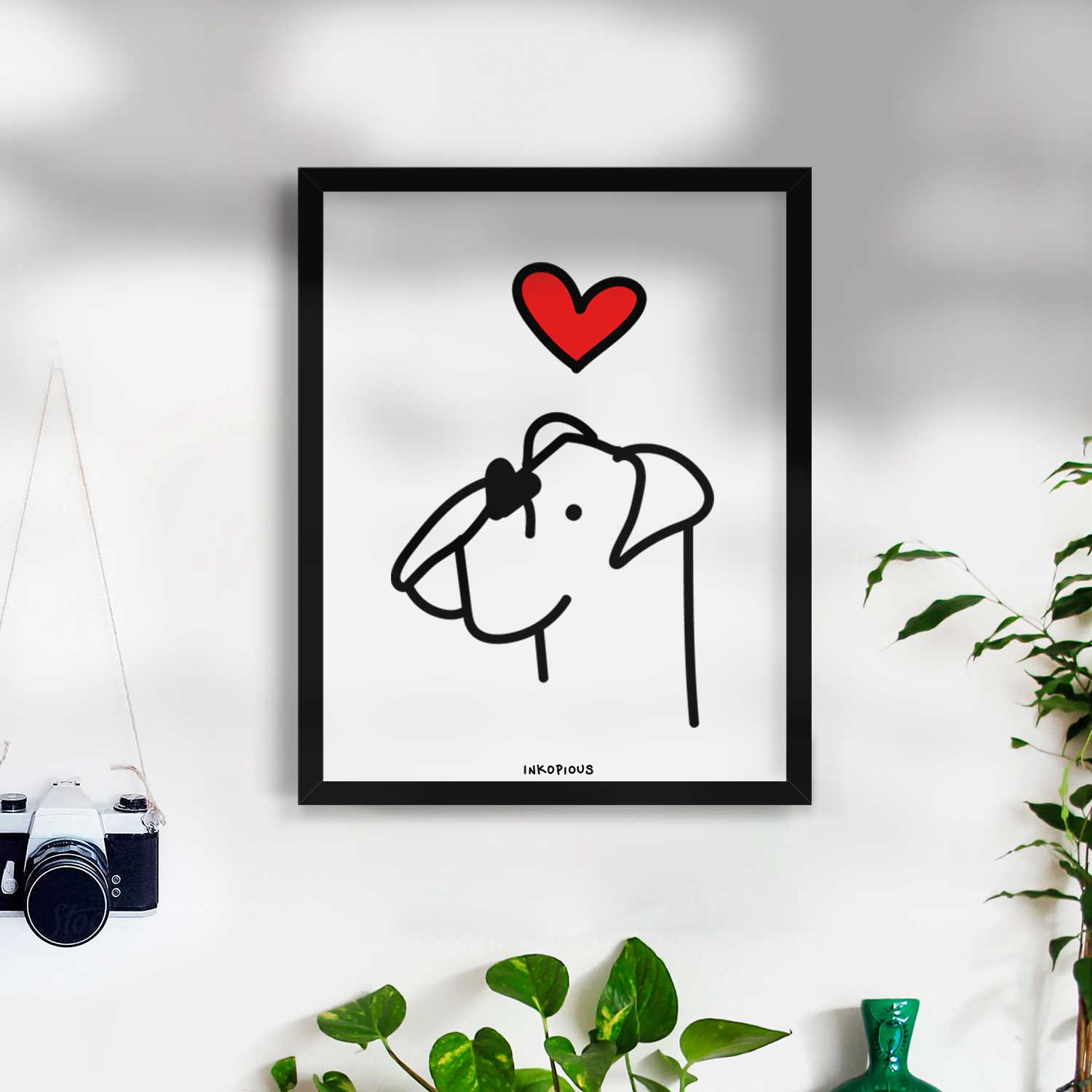Love Always Boxer Art Print