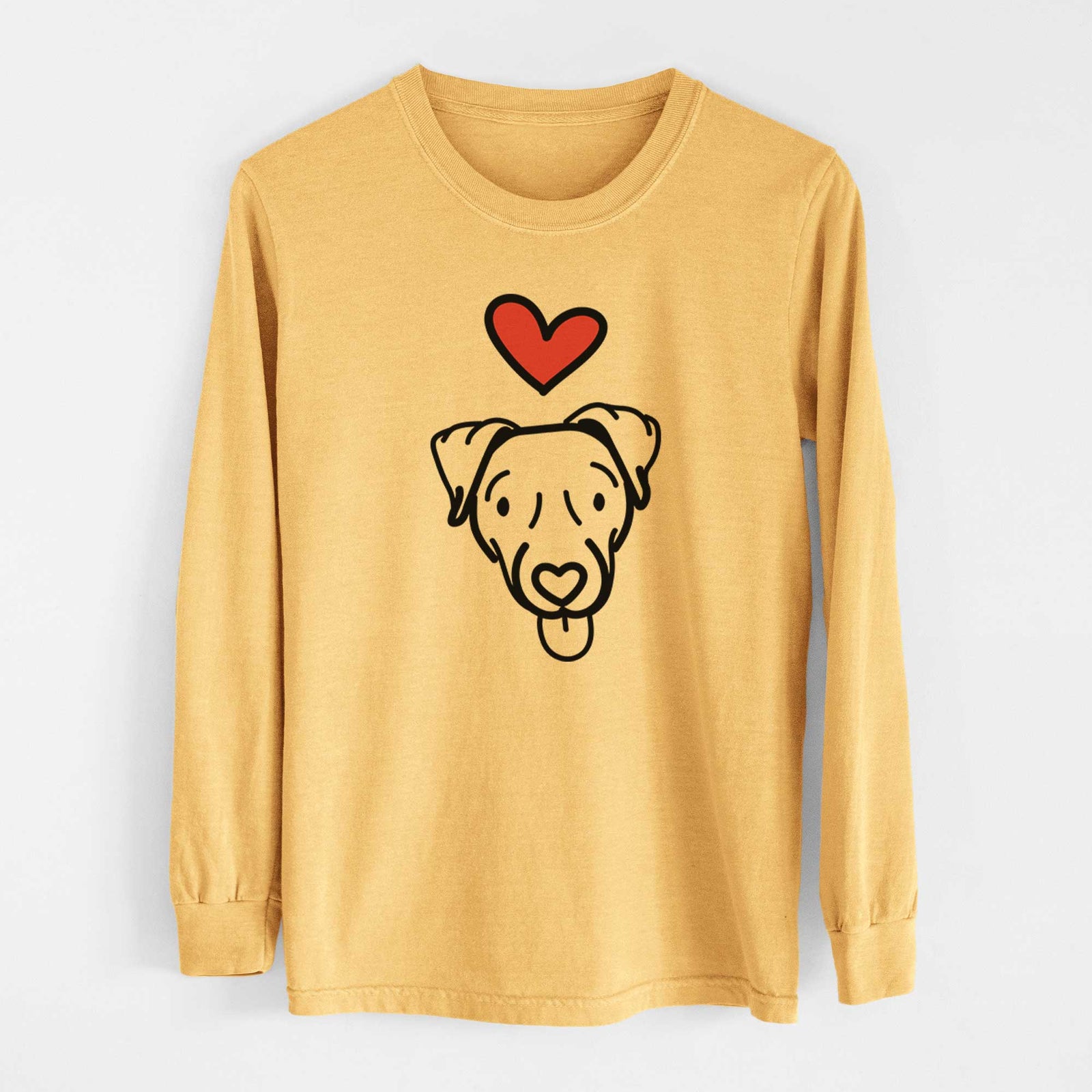Love Always Jack Russell Terrier - Cammy - Heavyweight 100% Cotton Long Sleeve
