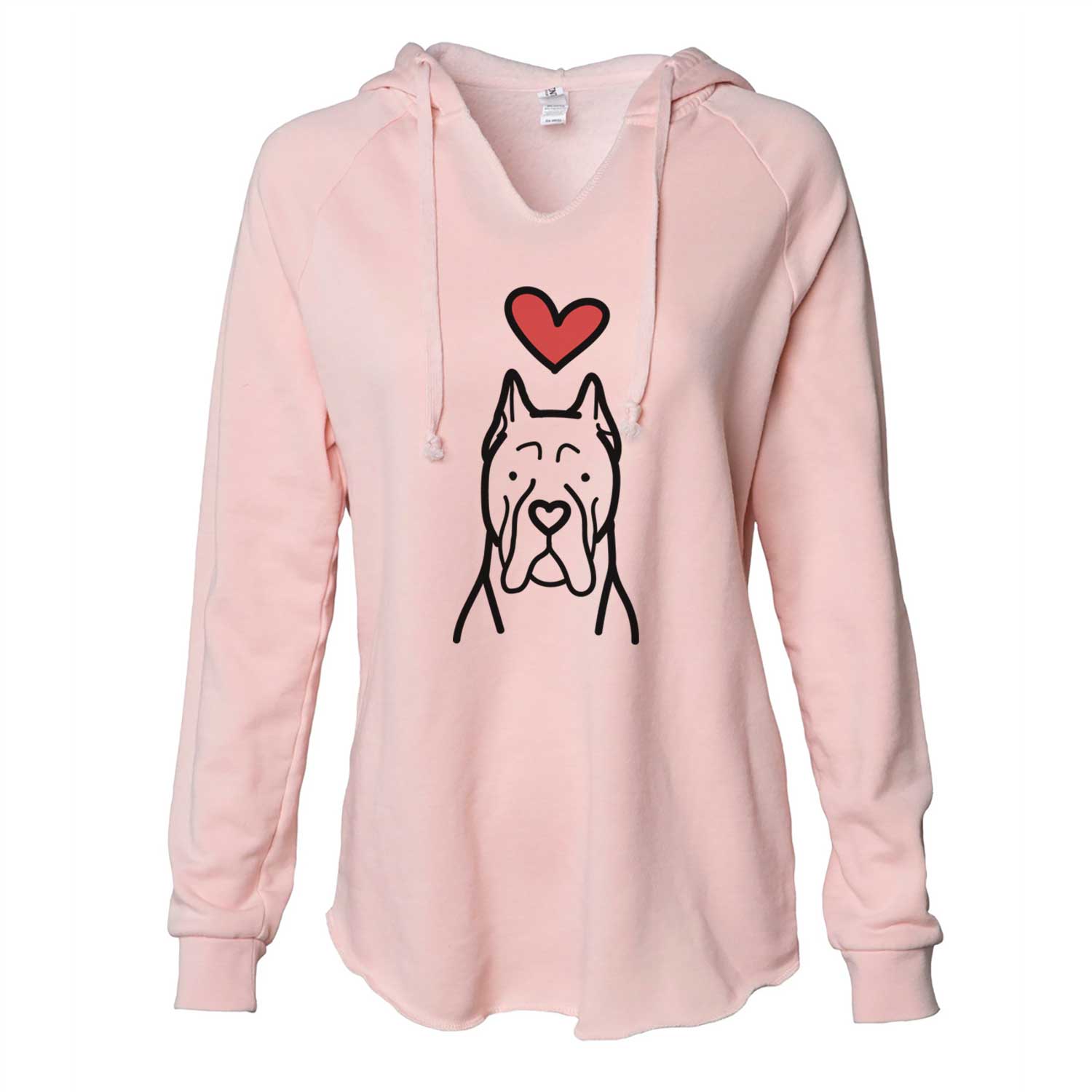 Love Always CaneCorso - Cali Wave Hooded Sweatshirt