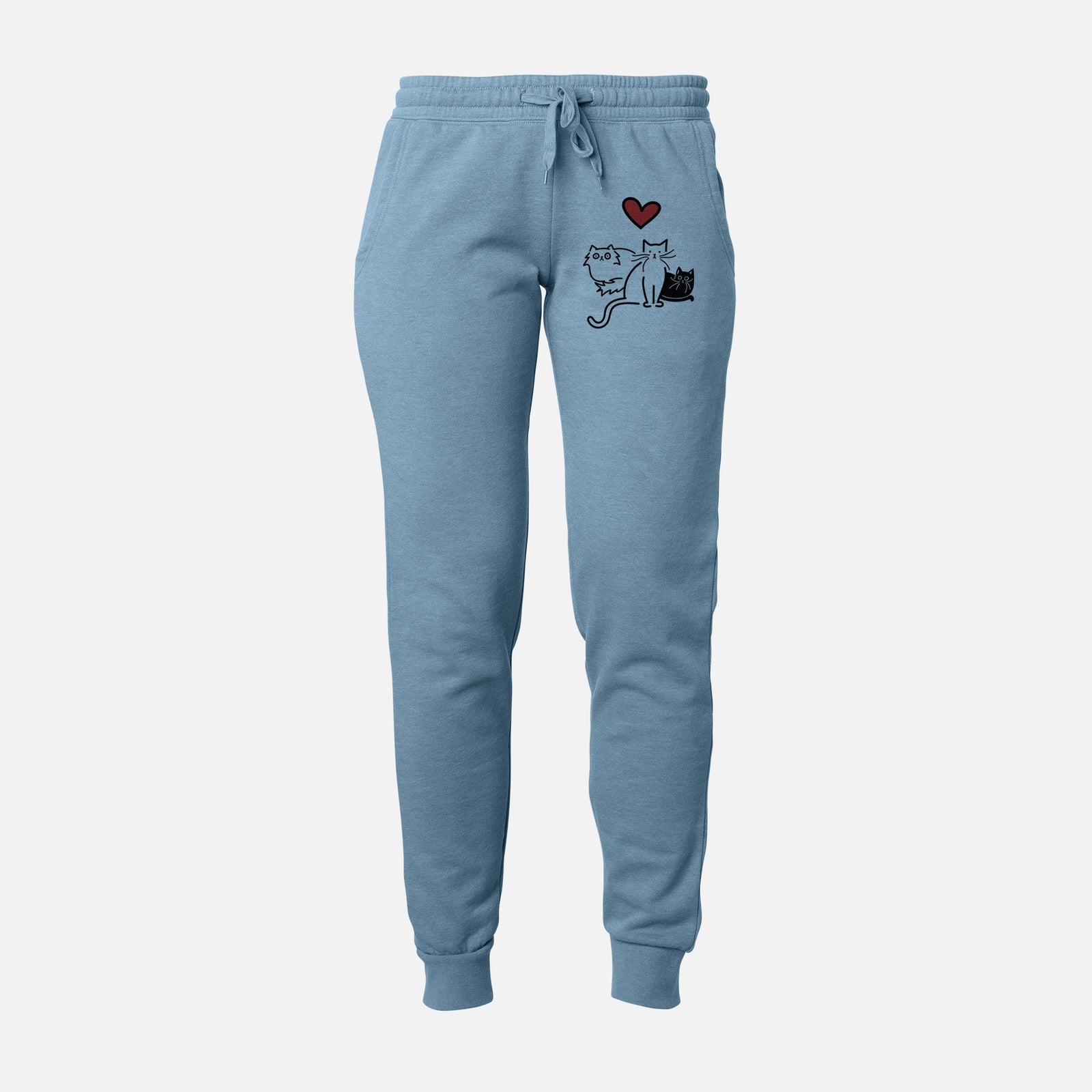 Love Always Cats - Women's Cali Wave Joggers
