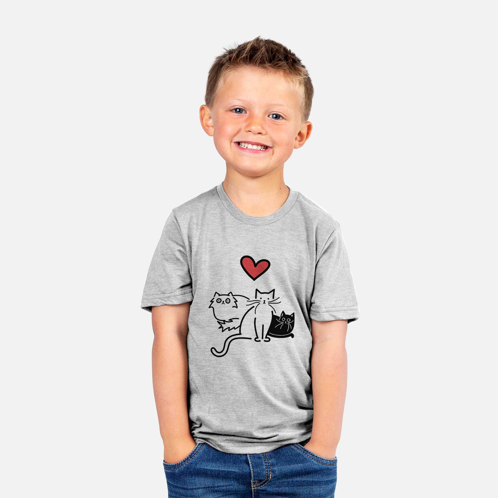 Love Always Cats - Cats - Kids/Youth/Toddler Shirt
