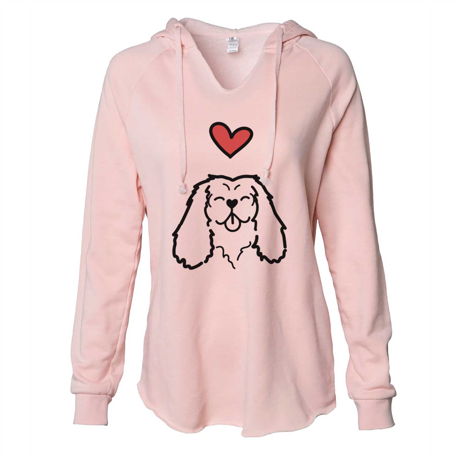 Love Always Cavalier King Charles Spaniel - Cali Wave Hooded Sweatshirt