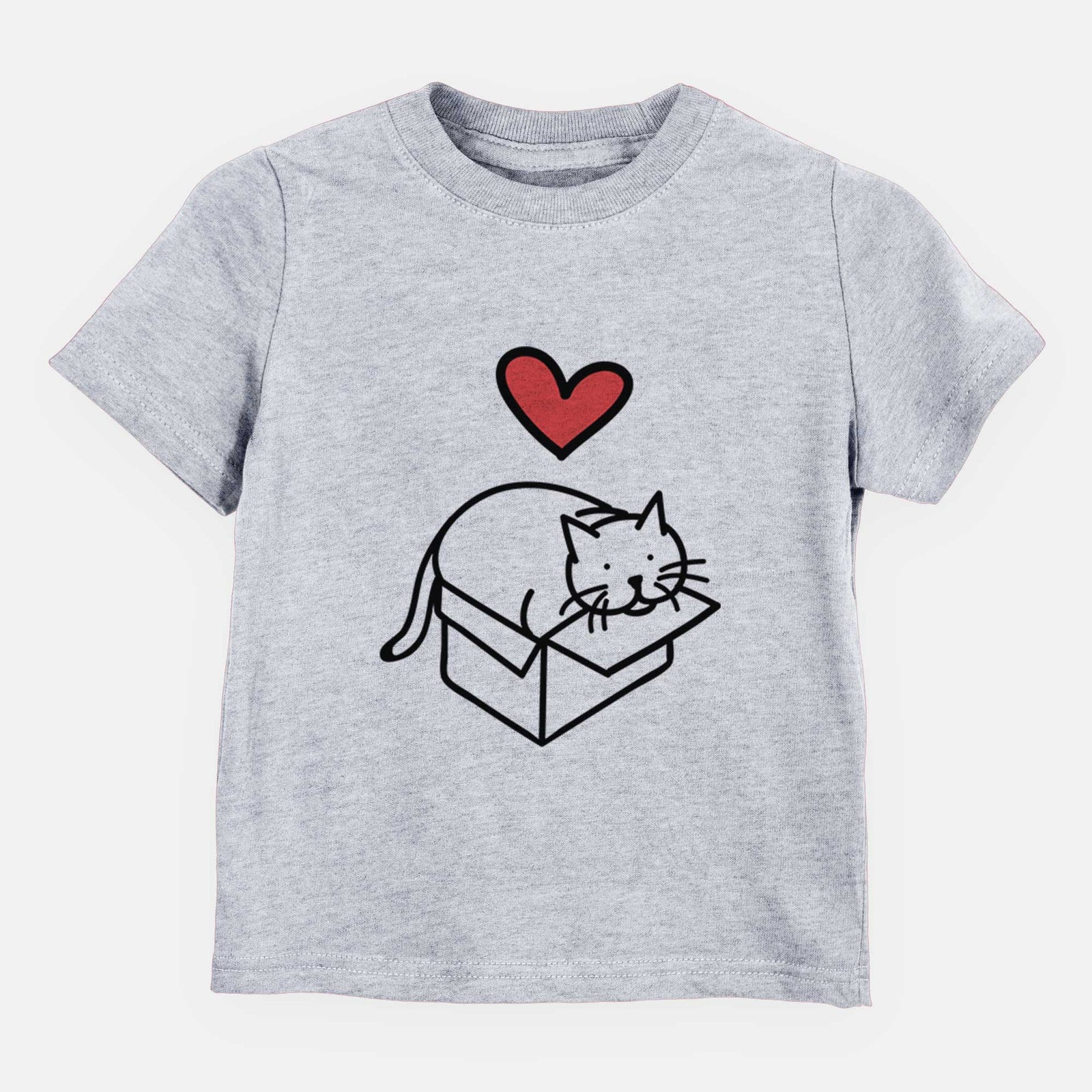 Love Always Cat in a Box - Charlie - Kids/Youth/Toddler Shirt