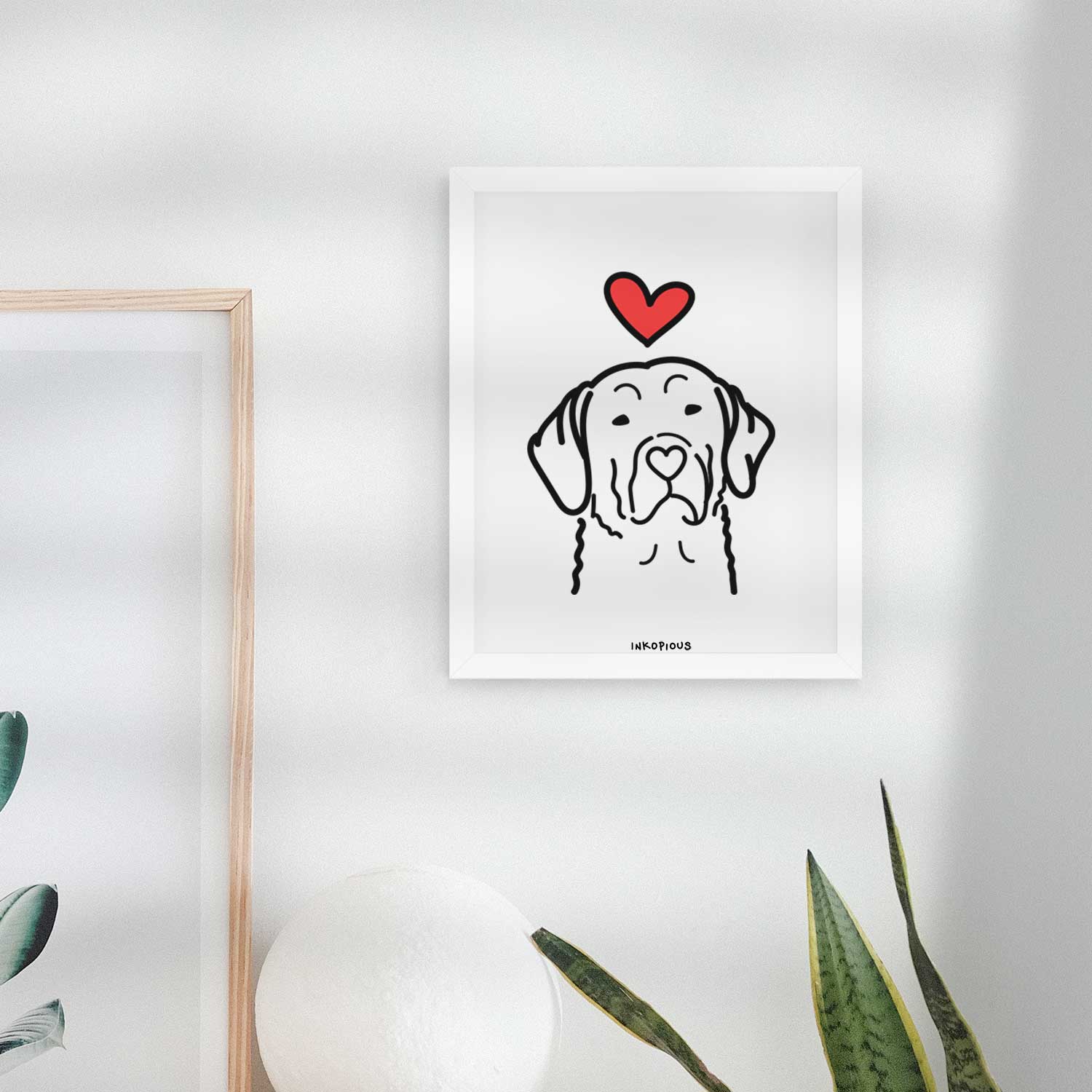 Love Always Chesapeake Bay Retriever Art Print