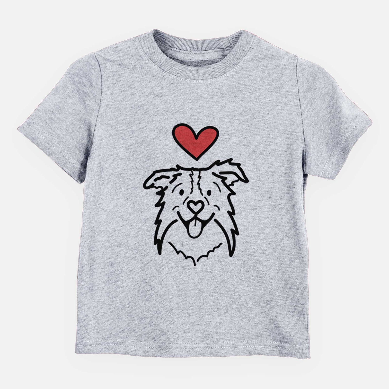 Love Always Border Collie - Cricket - Kids/Youth/Toddler Shirt