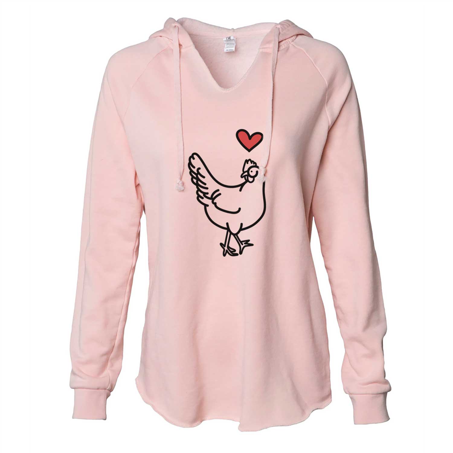 Love Always Chicken - Daisy - Cali Wave Hooded Sweatshirt