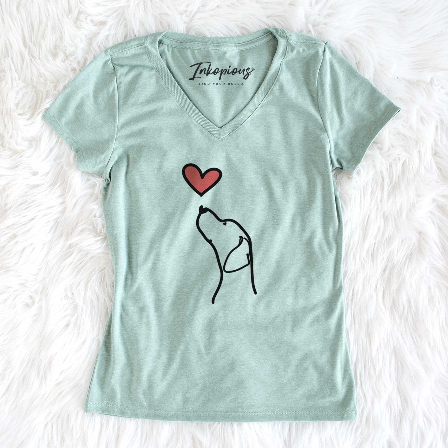 Love Always English Pointer Profile - Women's V-neck Shirt