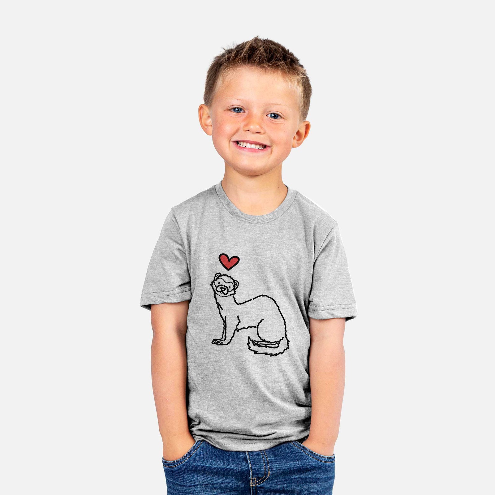 Love Always Ferret - Fern - Kids/Youth/Toddler Shirt