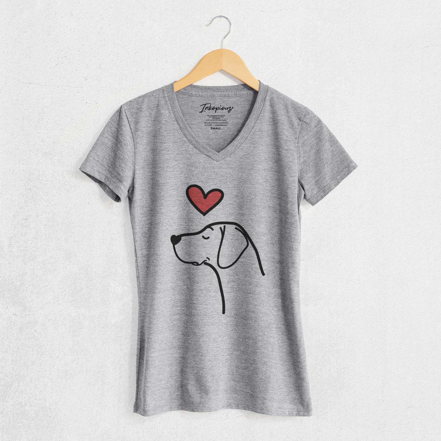Love Always German Shorthaired Pointer - Women's V-neck Shirt