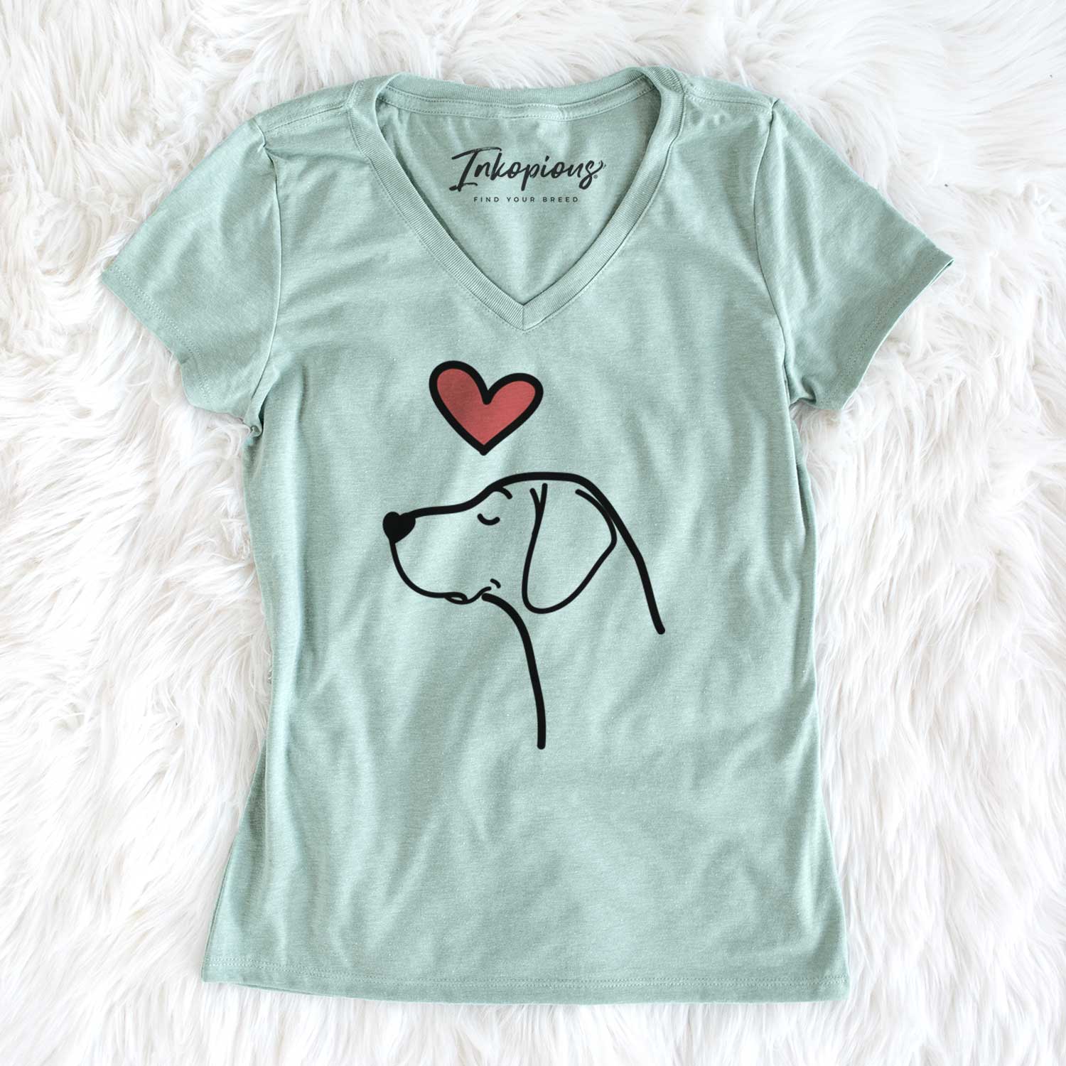 Love Always German Shorthaired Pointer - Women's V-neck Shirt