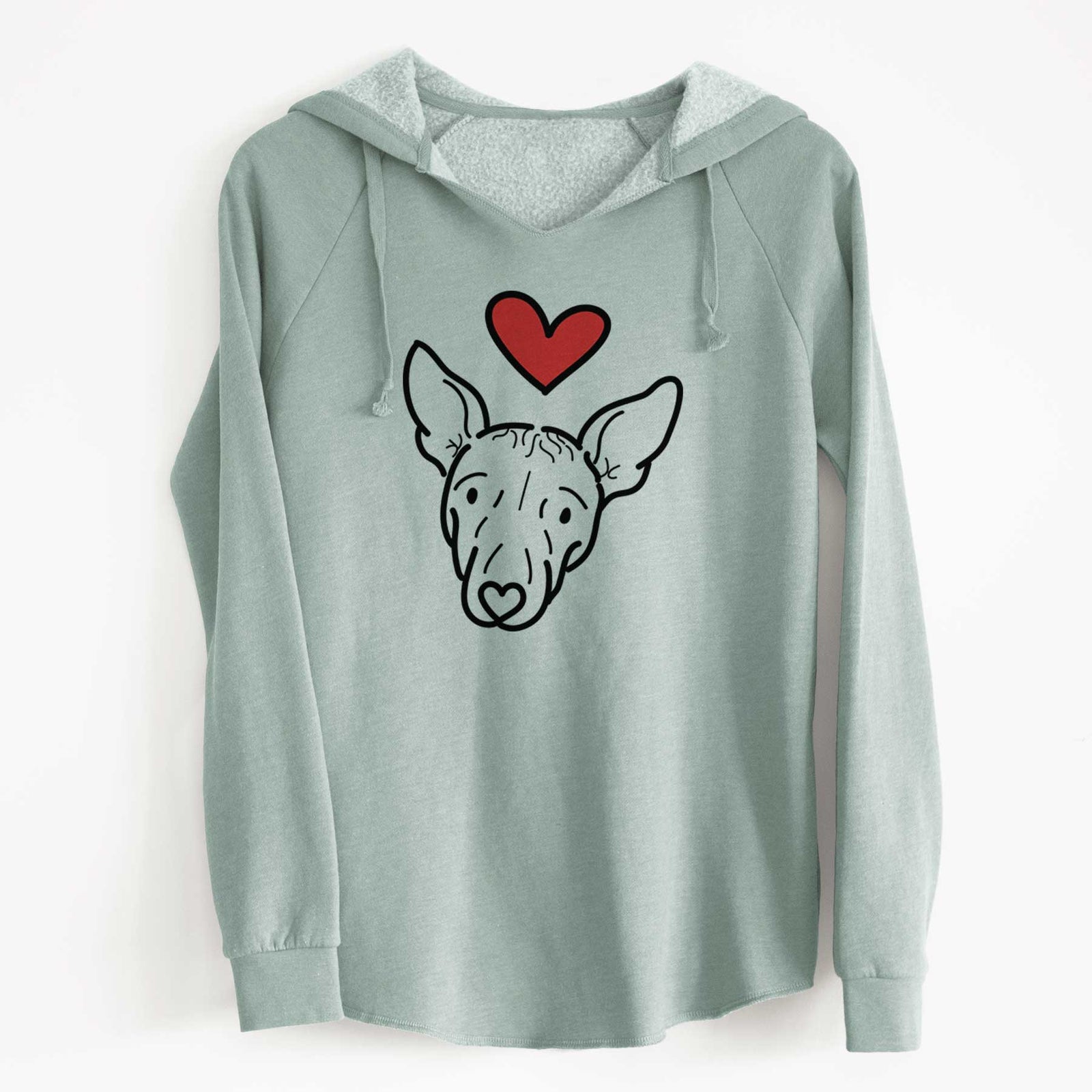 Love Always American Hairless Terrier - Georgia - Cali Wave Hooded Sweatshirt