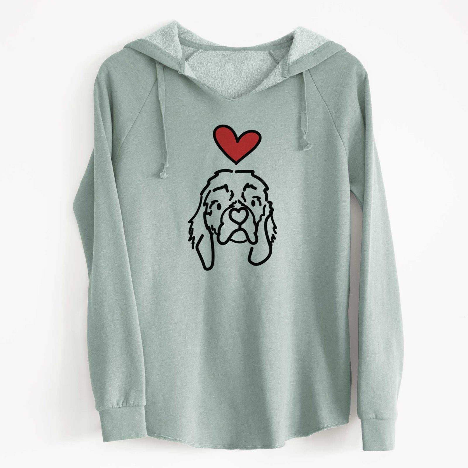 Love Always Cocker Spaniel - GiGi - Cali Wave Hooded Sweatshirt