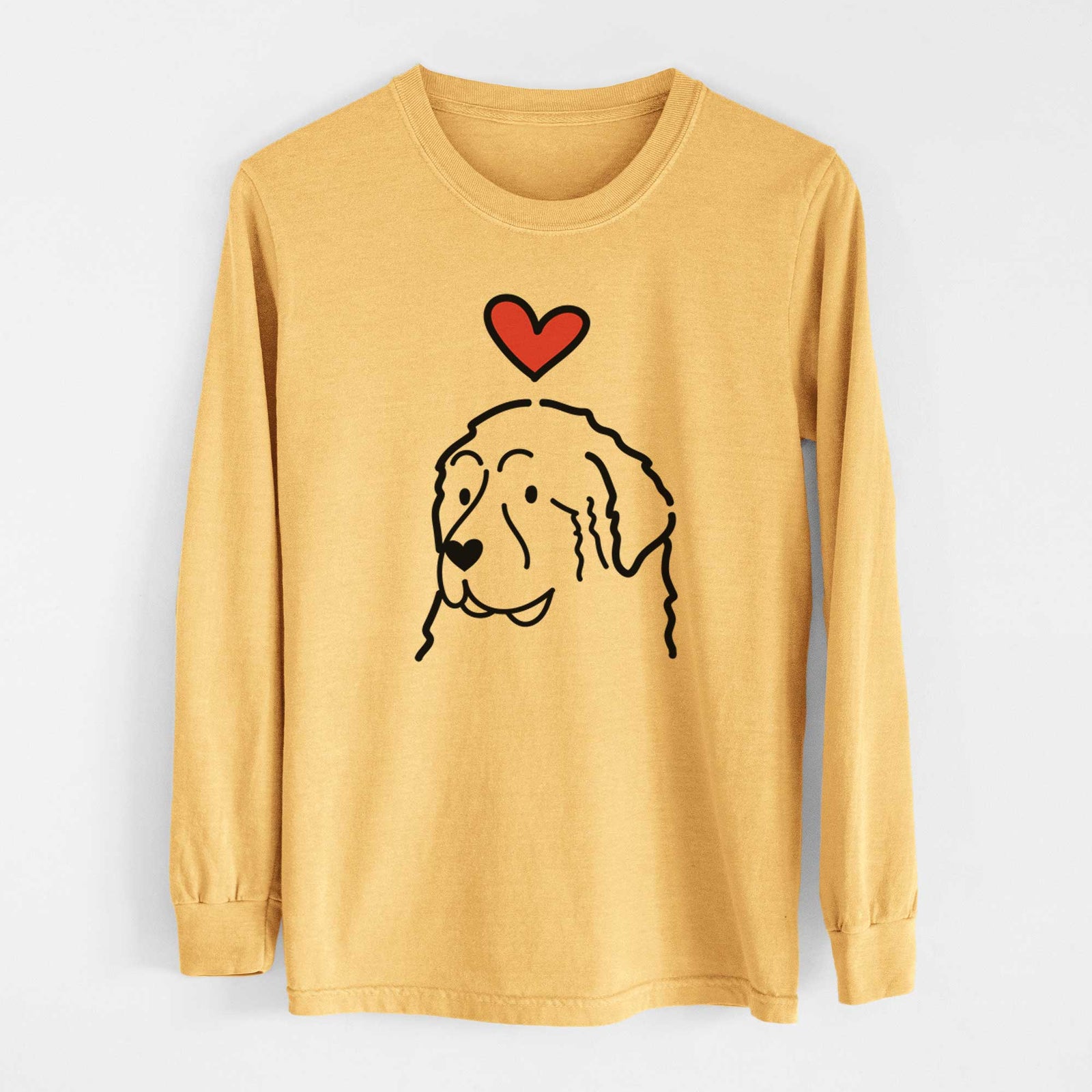 Love Always Great Pyrenees - Heavyweight 100% Cotton Long Sleeve