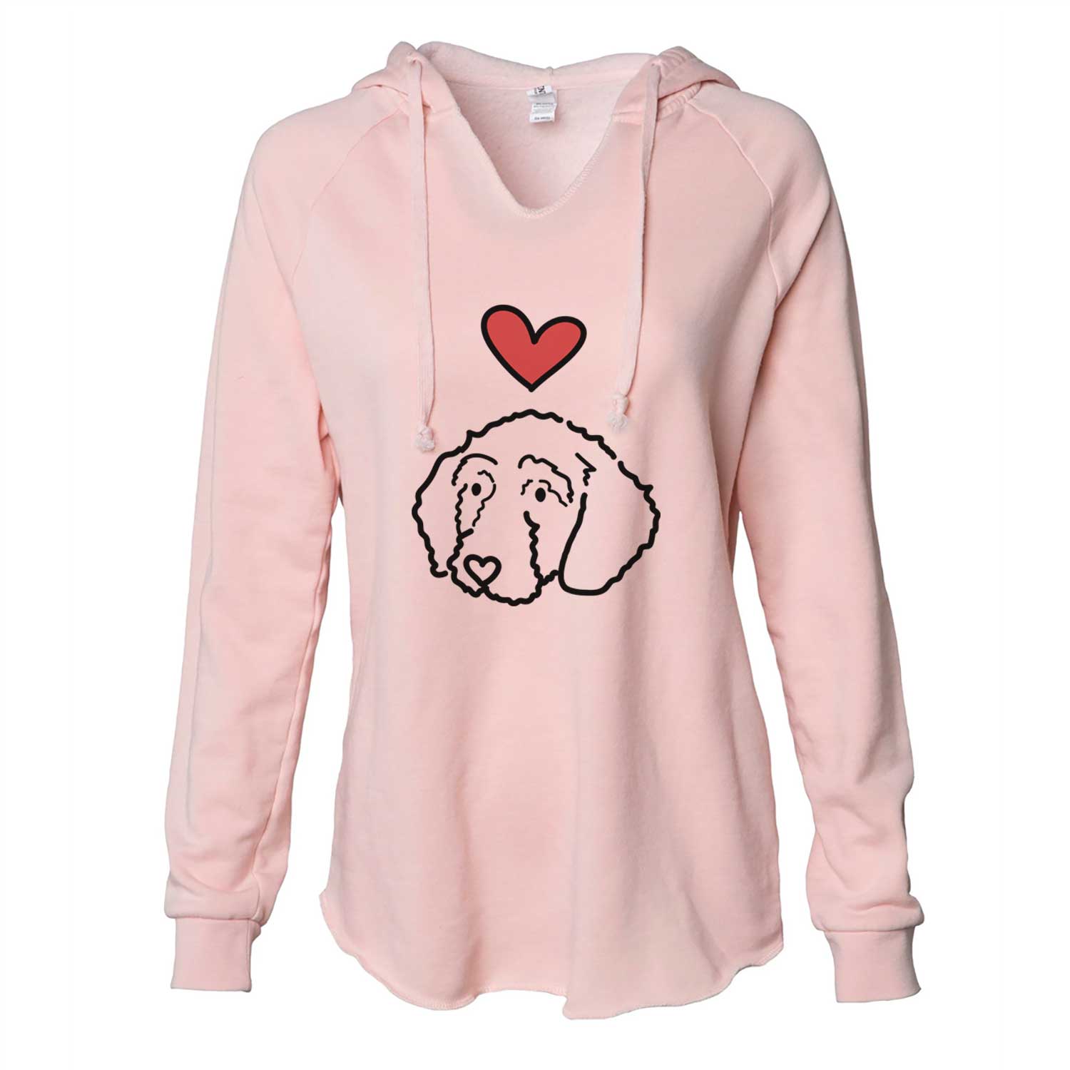 Love Always Goldendoodle - Hanna - Cali Wave Hooded Sweatshirt