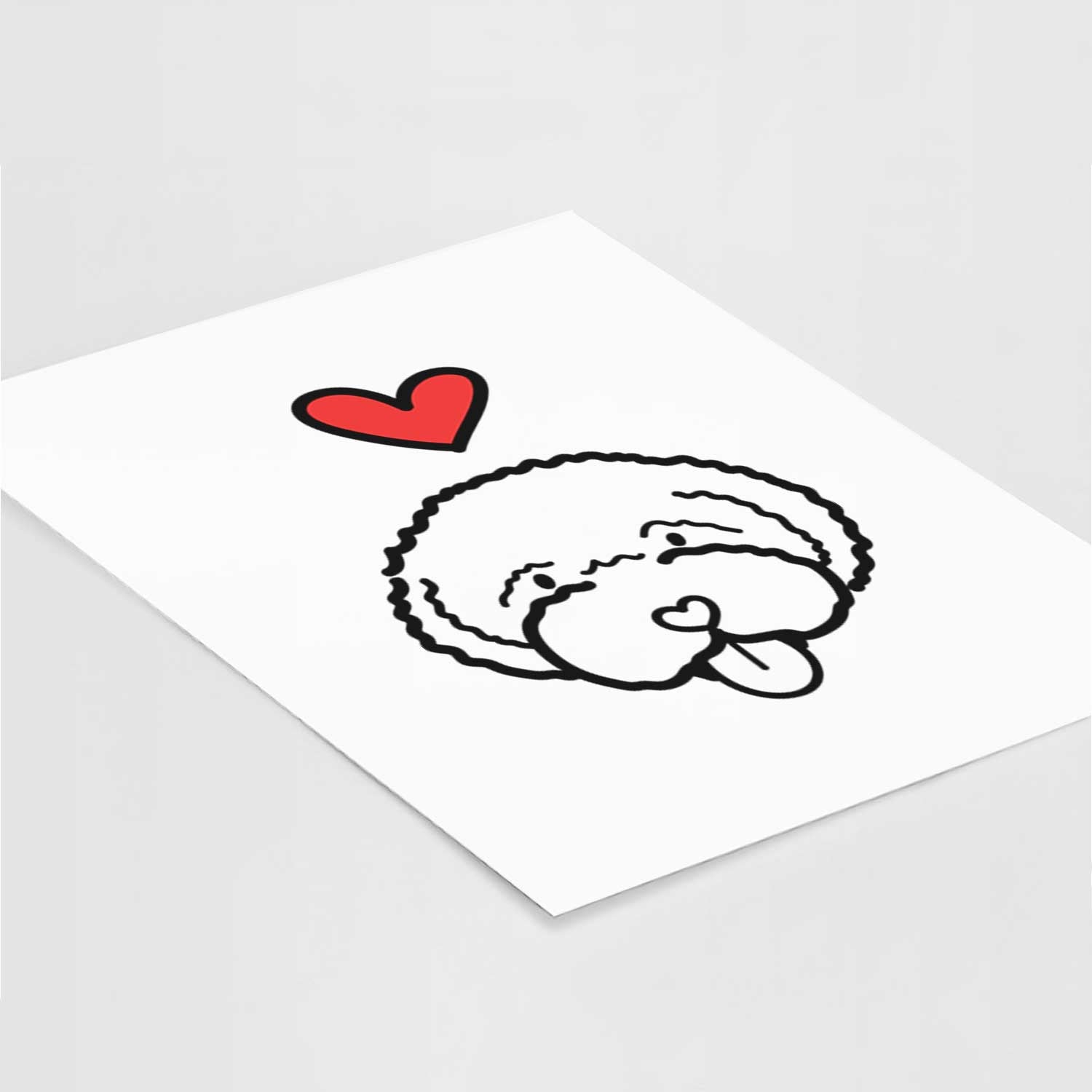 Love Always Lagotta Romagnolo Art Print