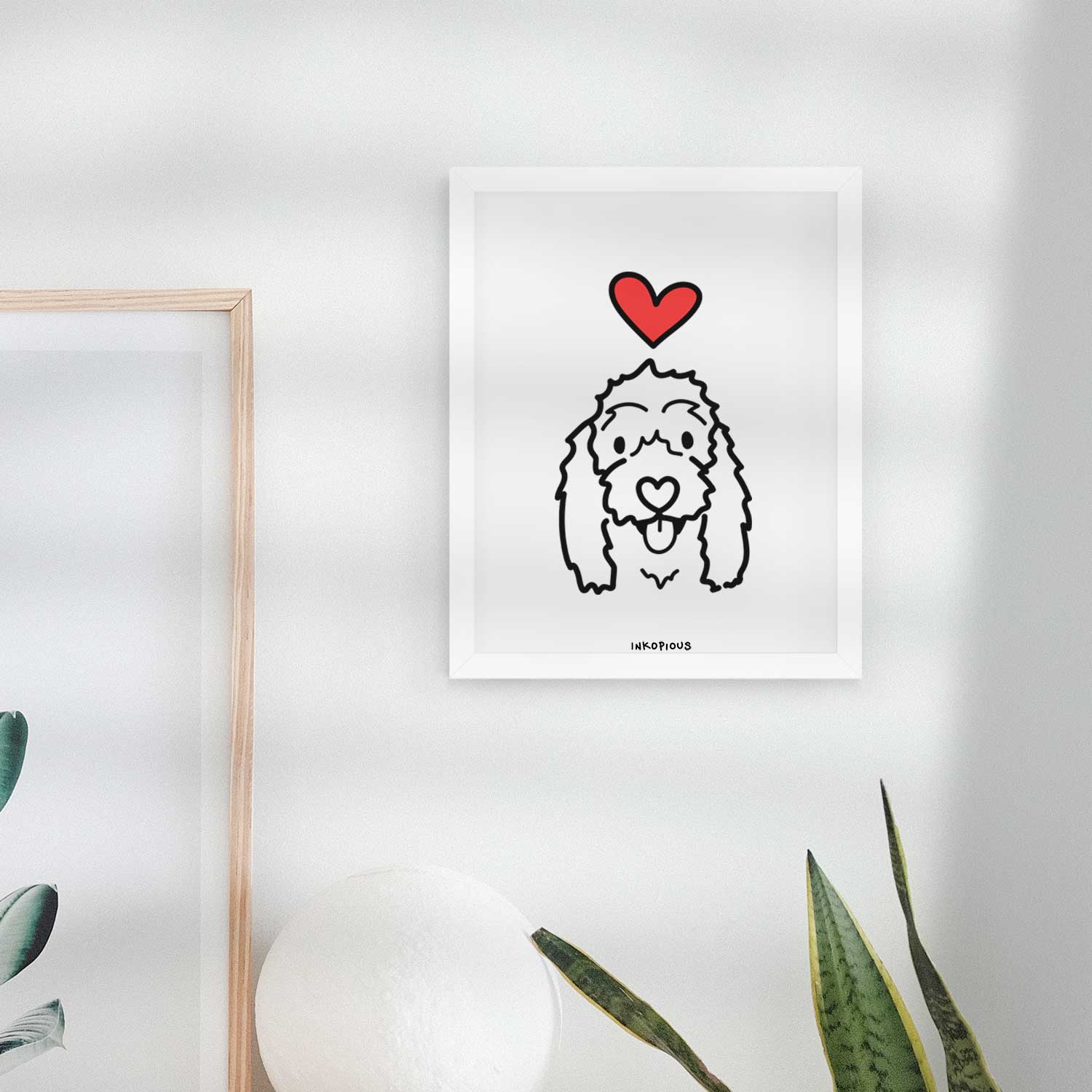 Love Always Coton de Tulear - Louie Art Print