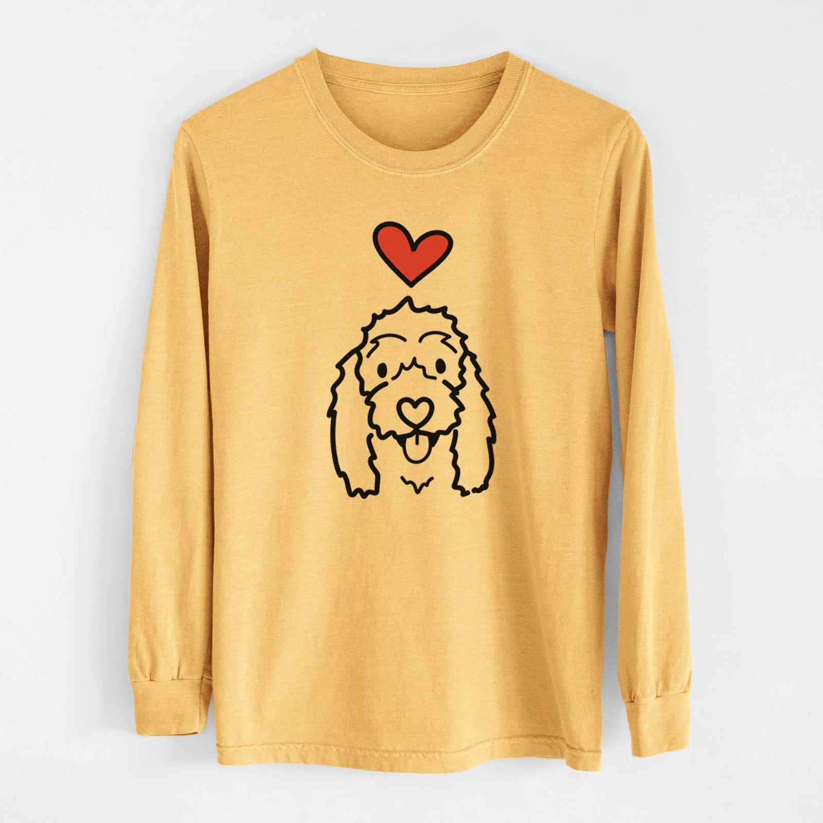 Love Always Coton de Tulear - Louie - Heavyweight 100% Cotton Long Sleeve