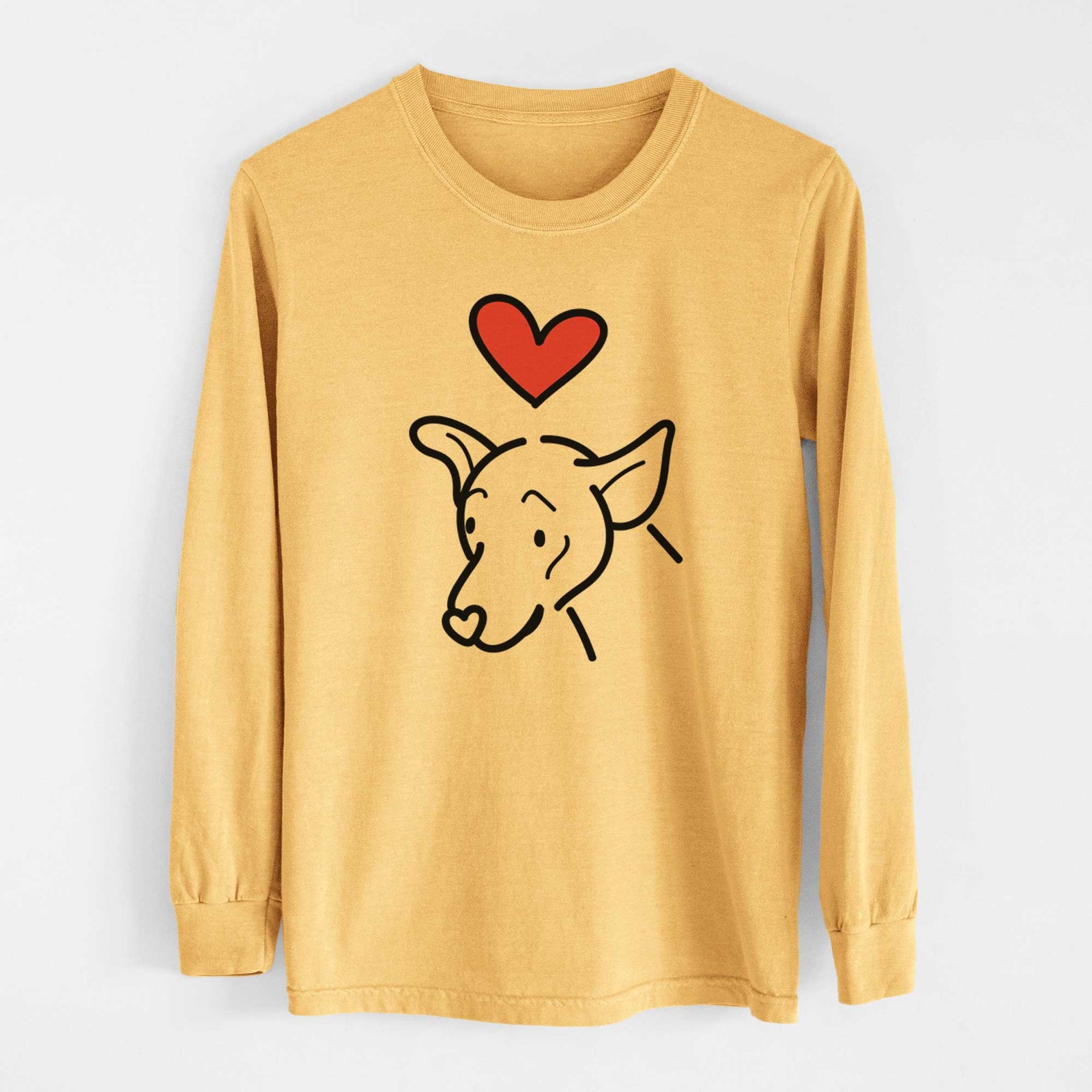 Love Always Mixed Breed - Lucky - Heavyweight 100% Cotton Long Sleeve