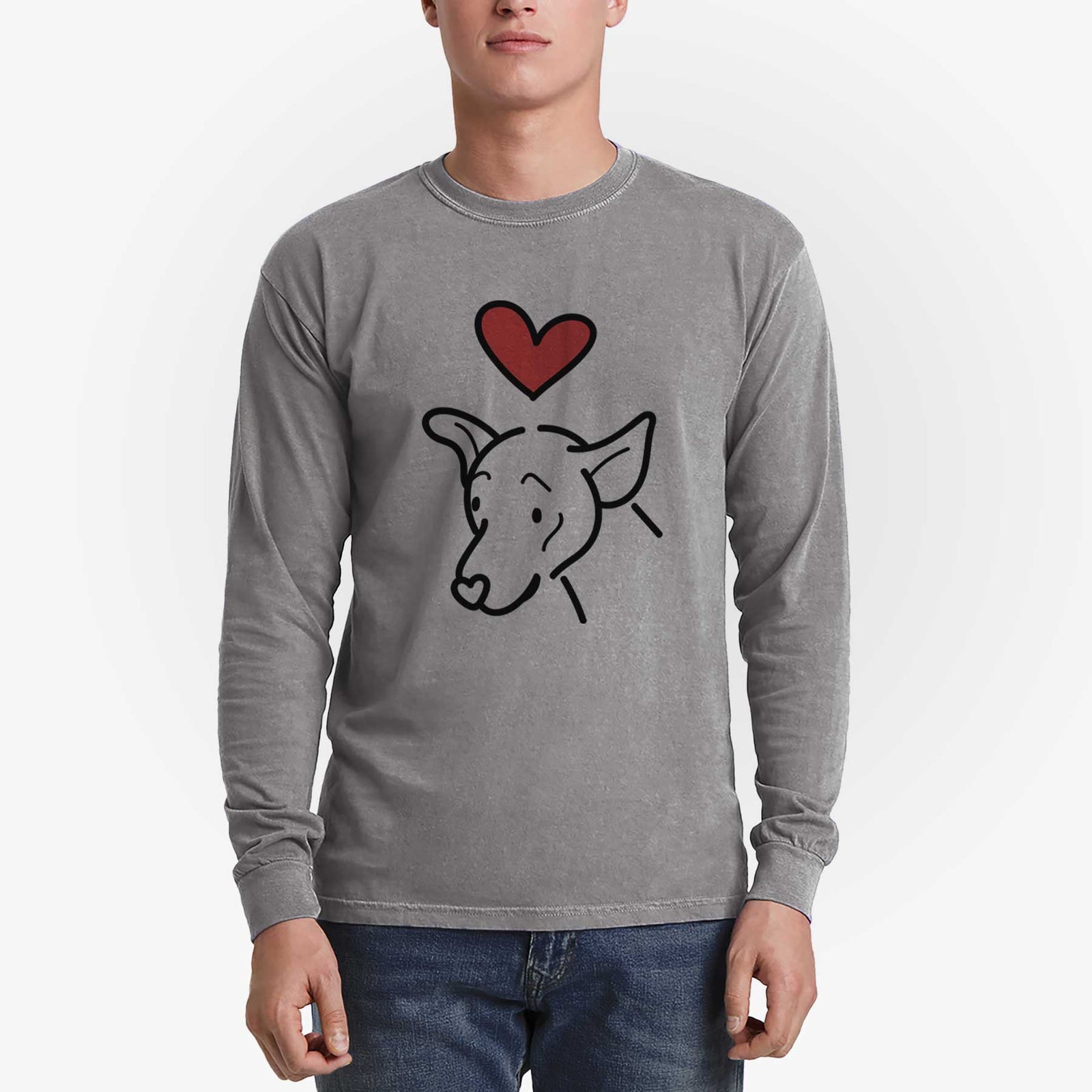 Love Always Mixed Breed - Lucky - Heavyweight 100% Cotton Long Sleeve
