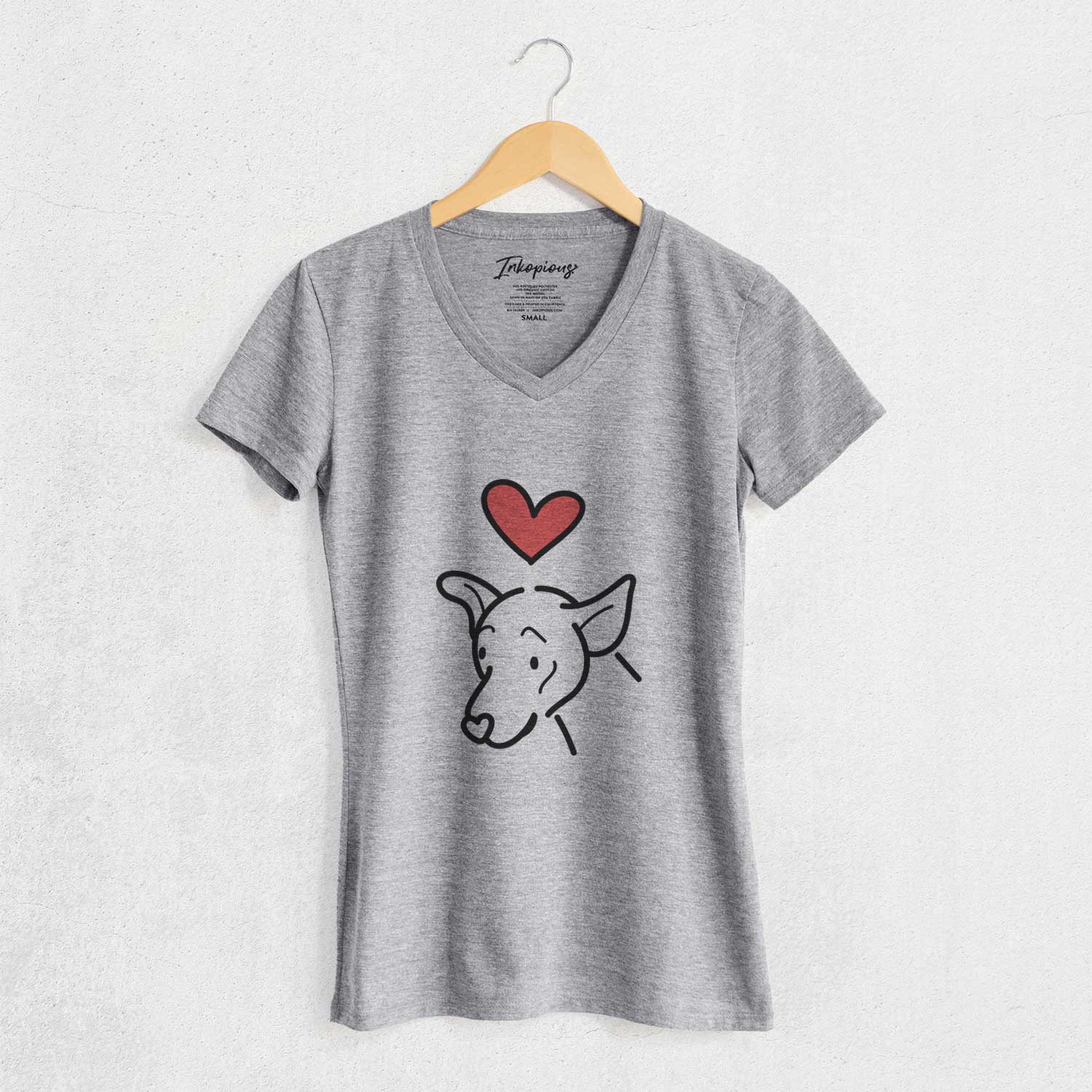 Love Always Mixed Breed - Lucky - Women's V-neck Shirt