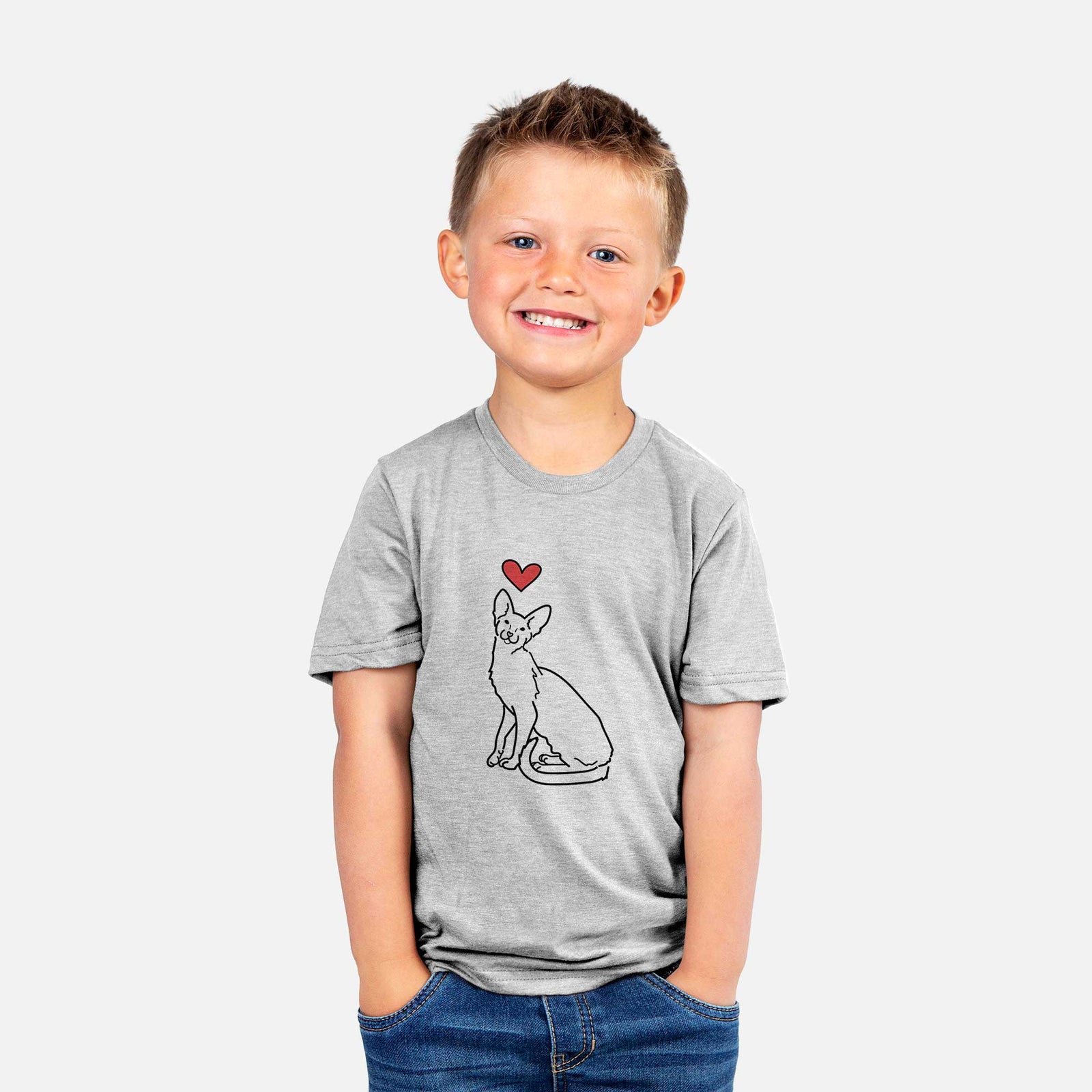 Love Always Oriental Shorthair Cat - Lyra - Kids/Youth/Toddler Shirt